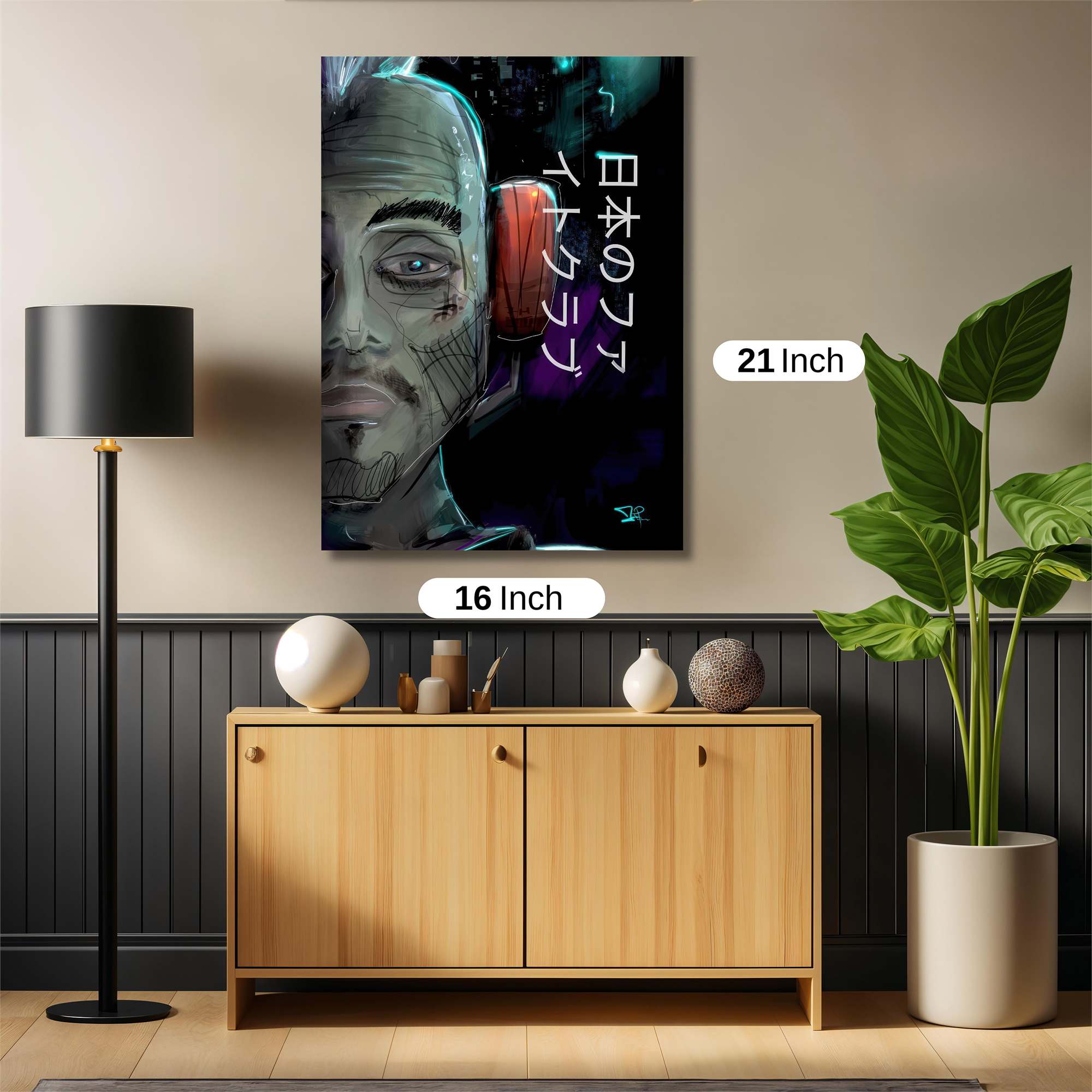 Neon Reverie Safe Wall Magnetic / M