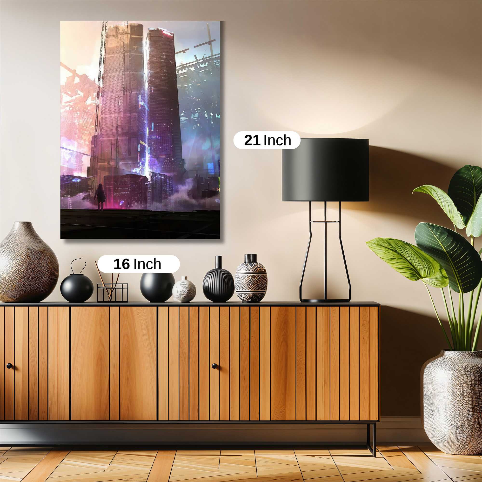 Neon Reverie Safe Wall Magnetic / M