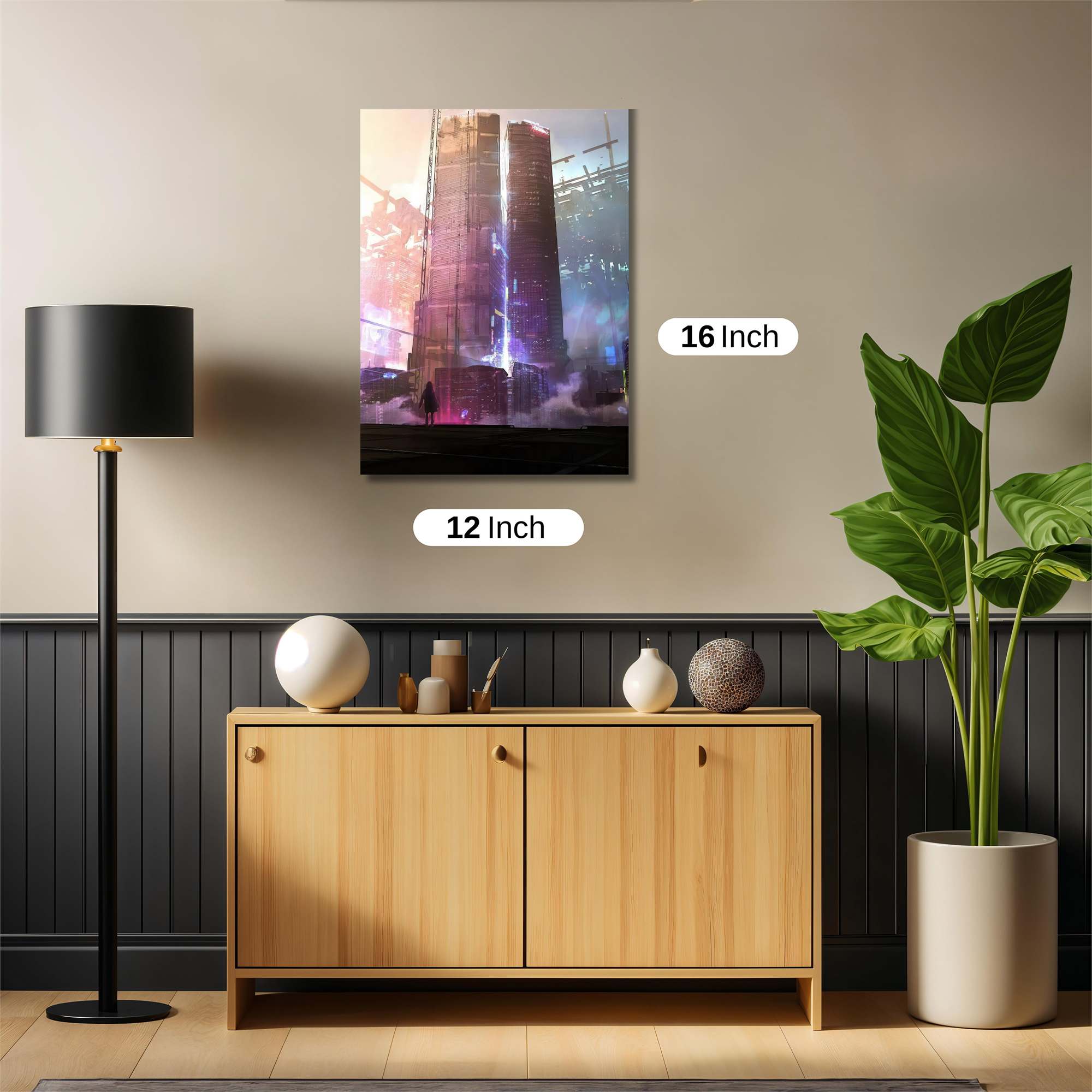 Neon Reverie Safe Wall Magnetic / M