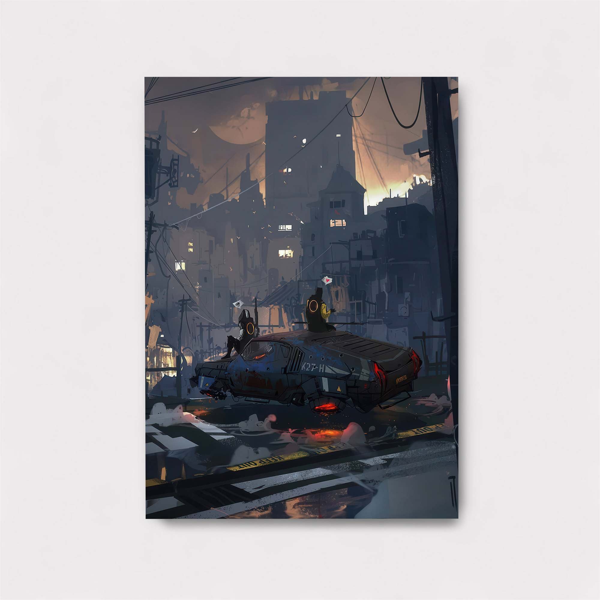 Dystopian Serenity Safe Wall Magnetic / M