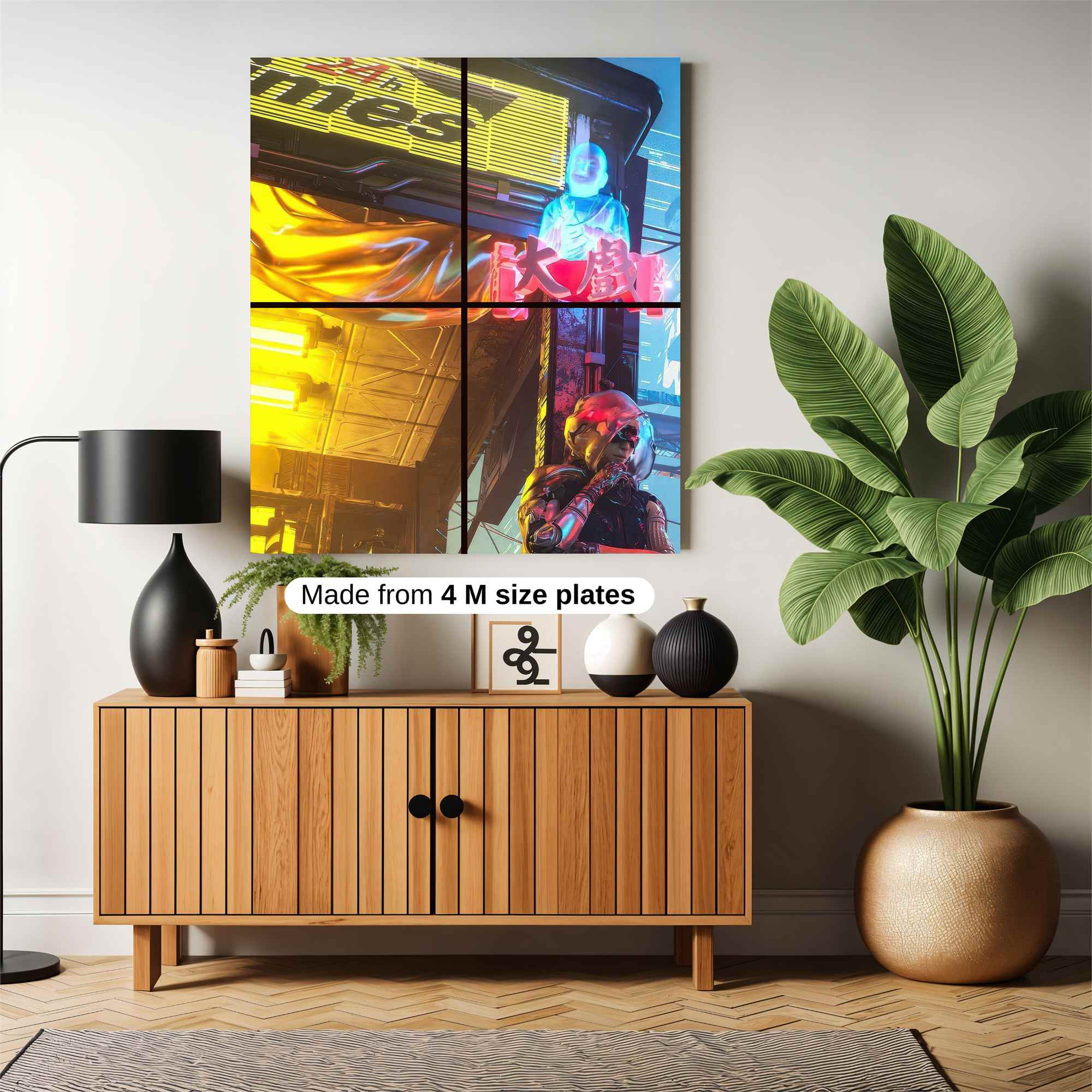 Neon Knight Safe Wall Magnetic / M