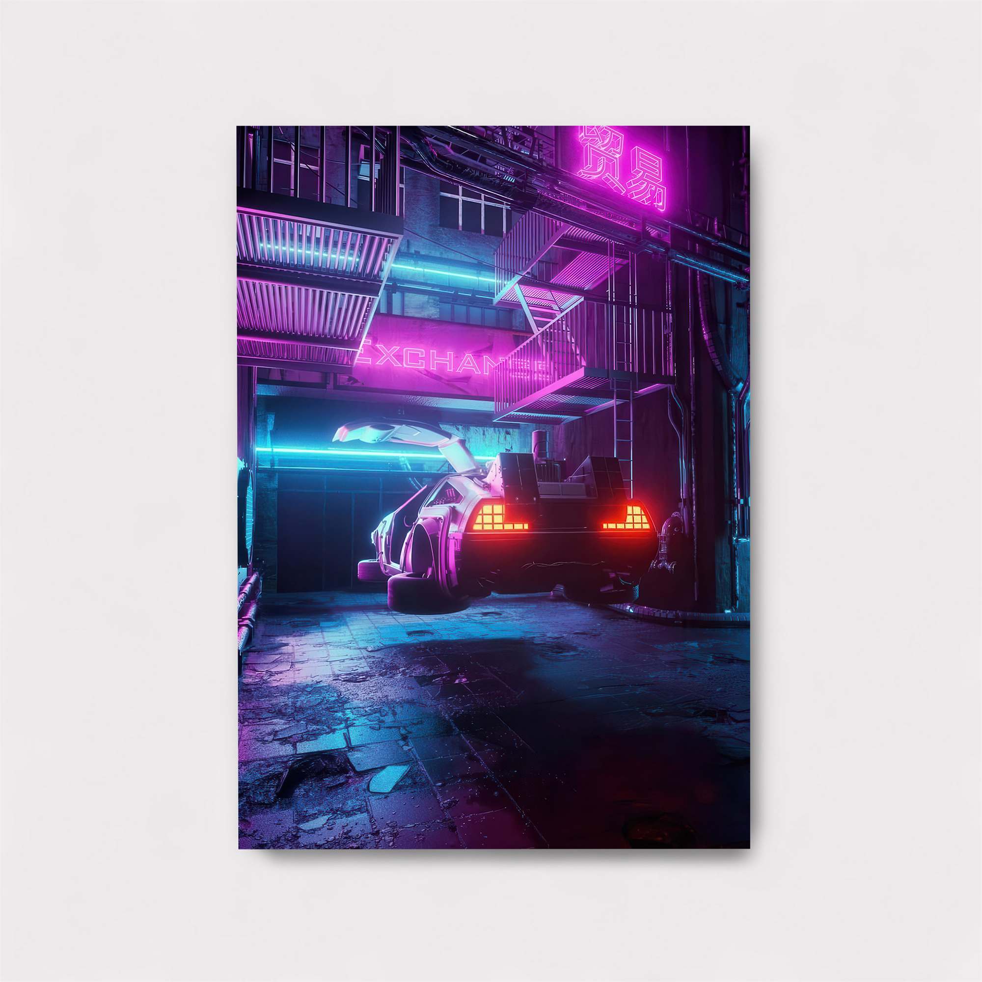 Neon Ascent Safe Wall Magnetic / M