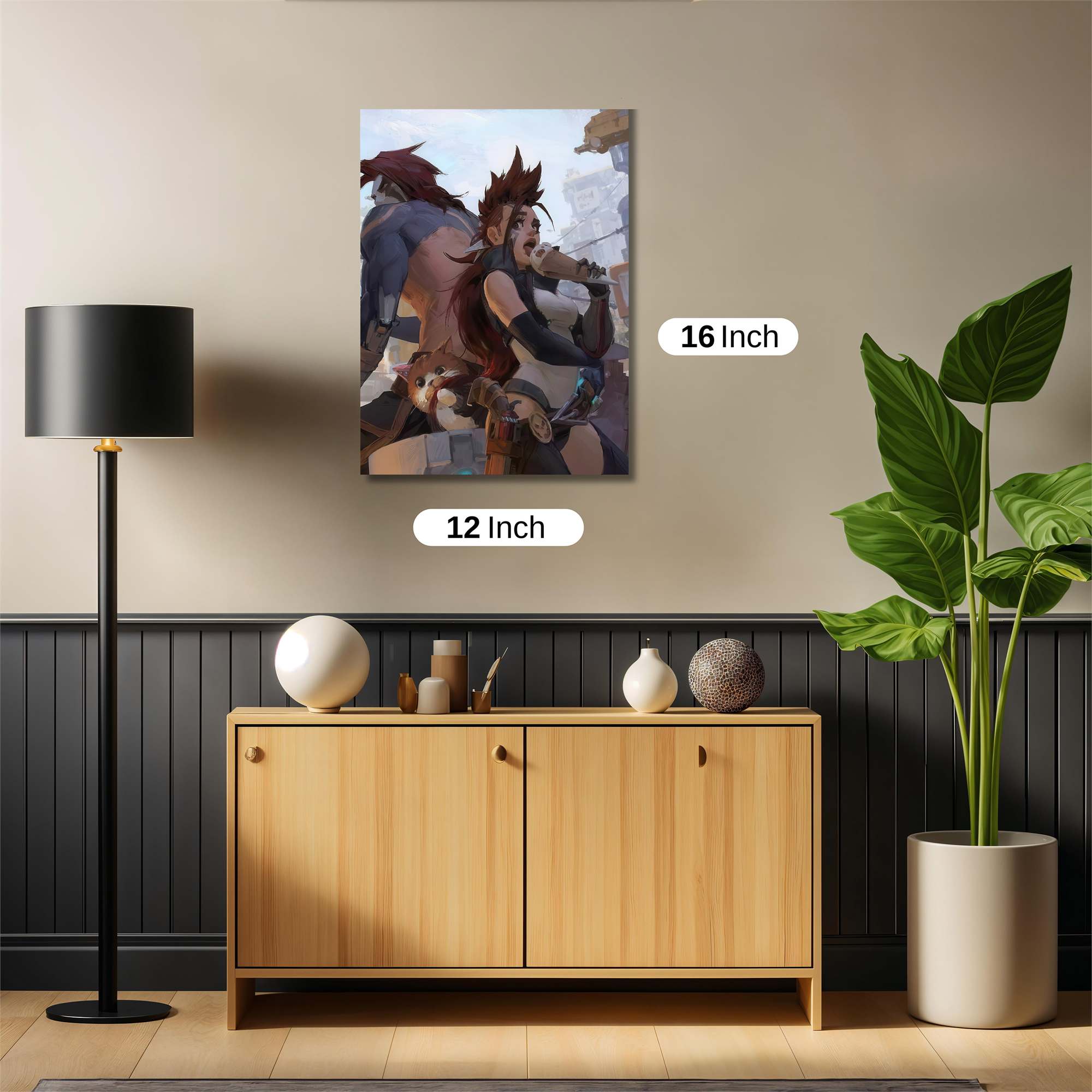 Vibrant Adventure Safe Wall Magnetic / M