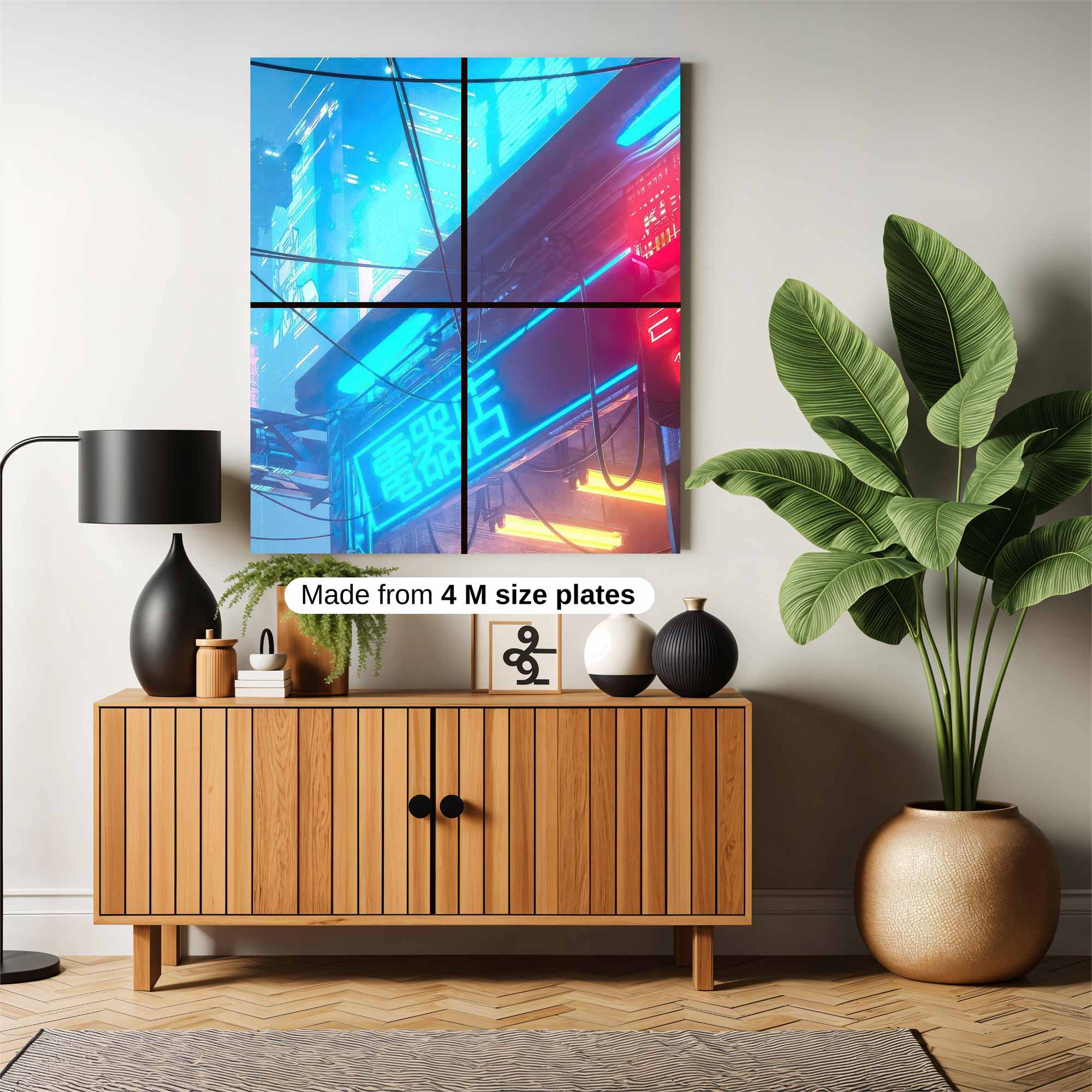 Neon Reverie Safe Wall Magnetic / M