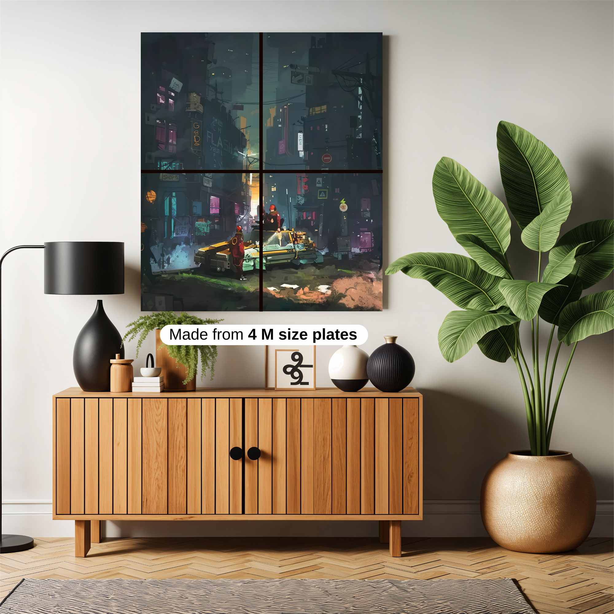 Neon Desolation Safe Wall Magnetic / M