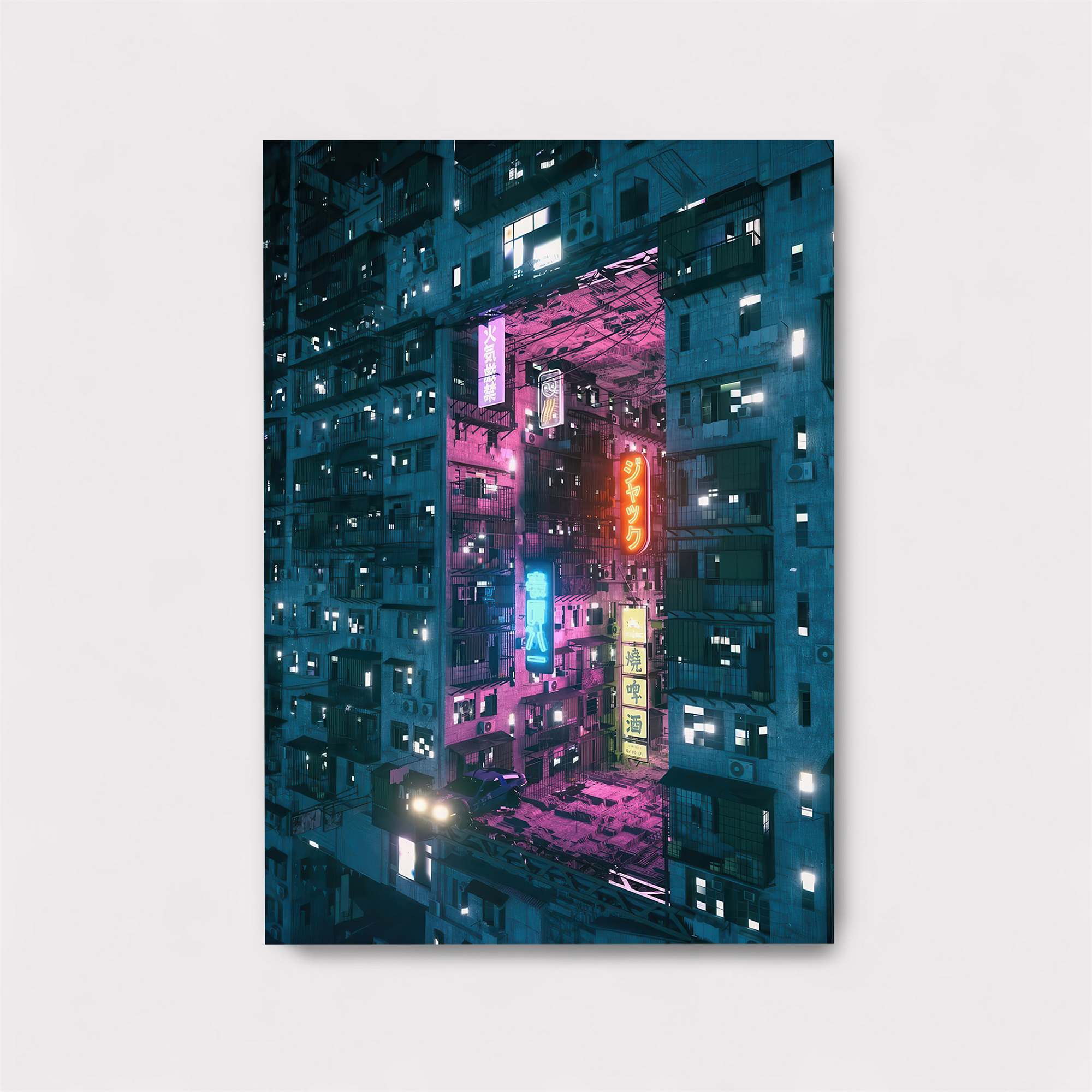 Neon Abyss Safe Wall Magnetic / M