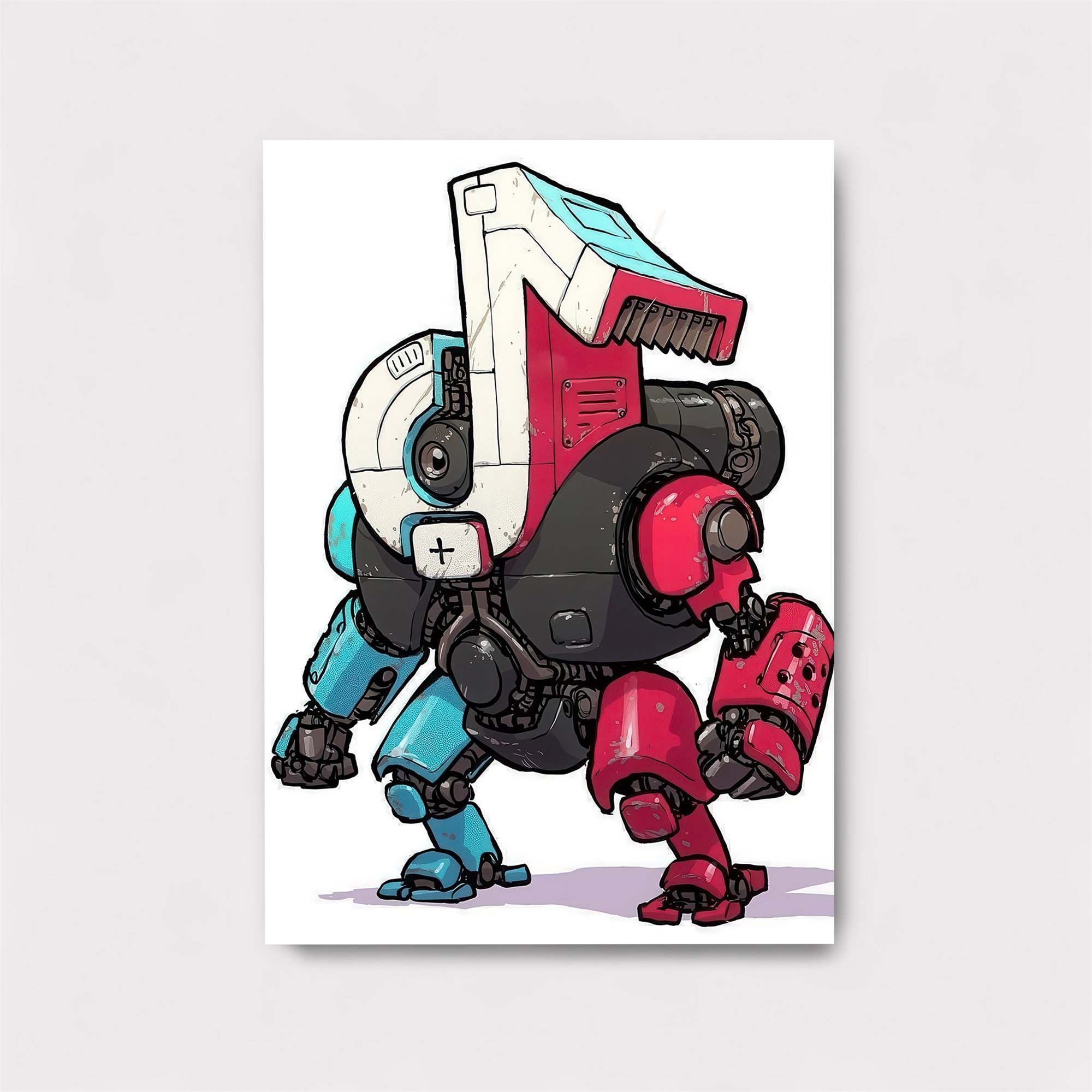 Robot Whimsy Safe Wall Magnetic / M