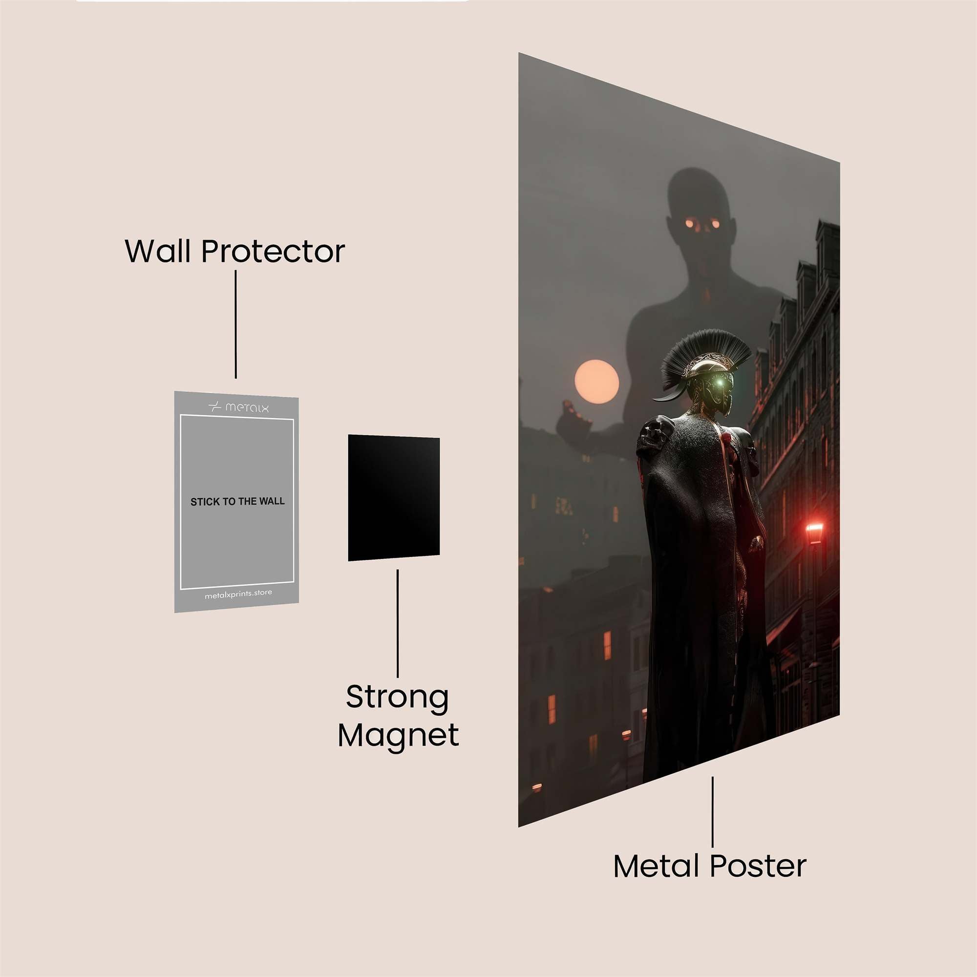 Ethereal Vigil Safe Wall Magnetic / M