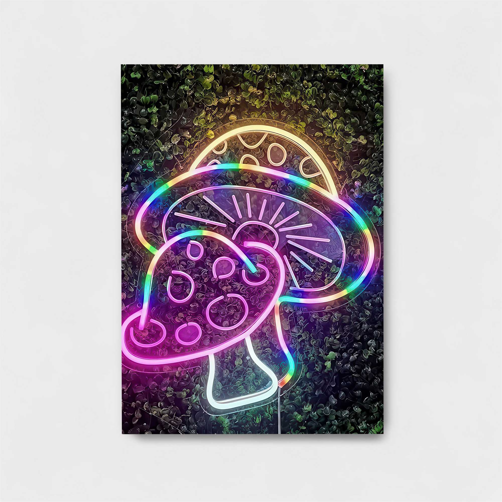 Neon Fungi Safe Wall Magnetic / M