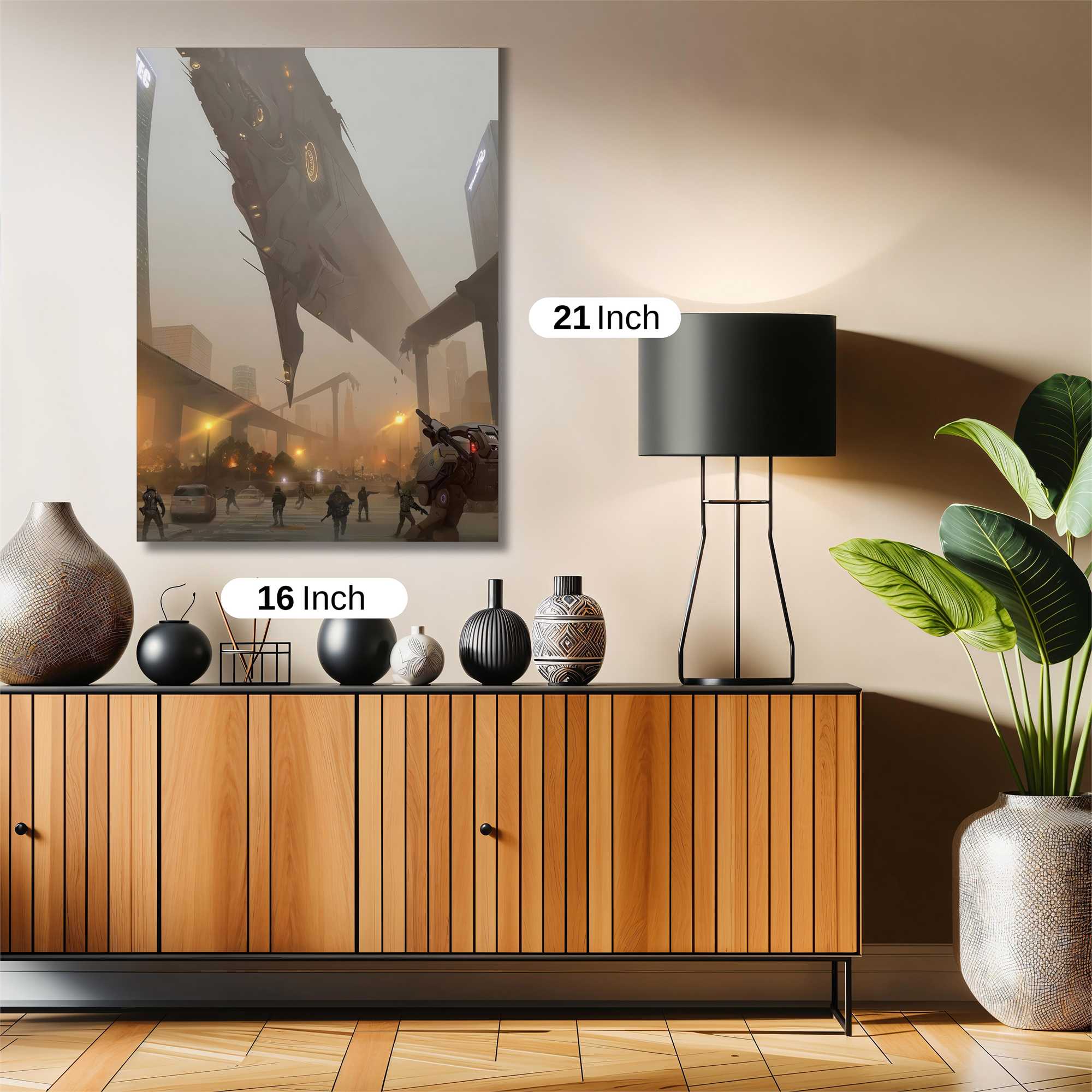 Dystopian Descent Safe Wall Magnetic / M