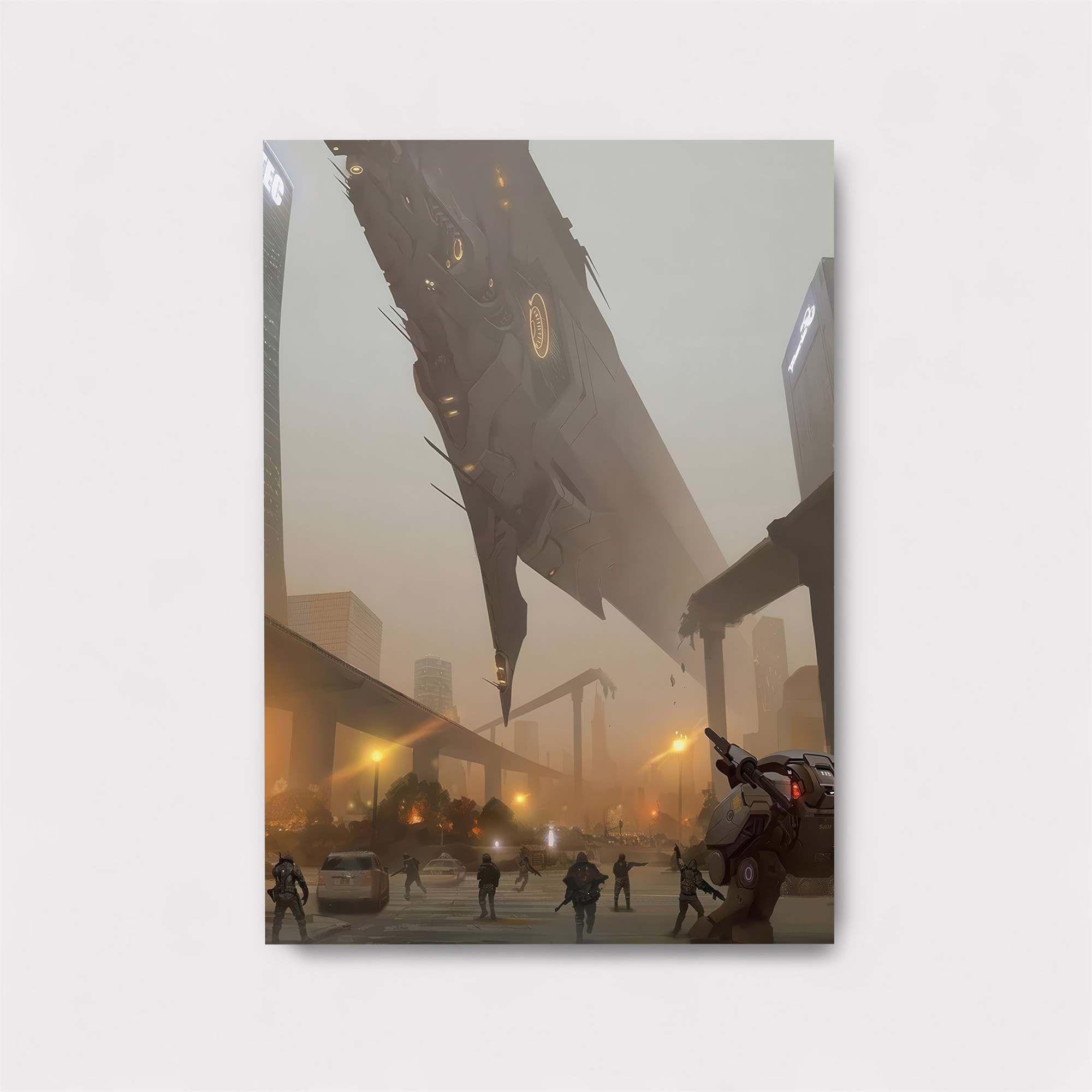 Dystopian Descent Safe Wall Magnetic / M