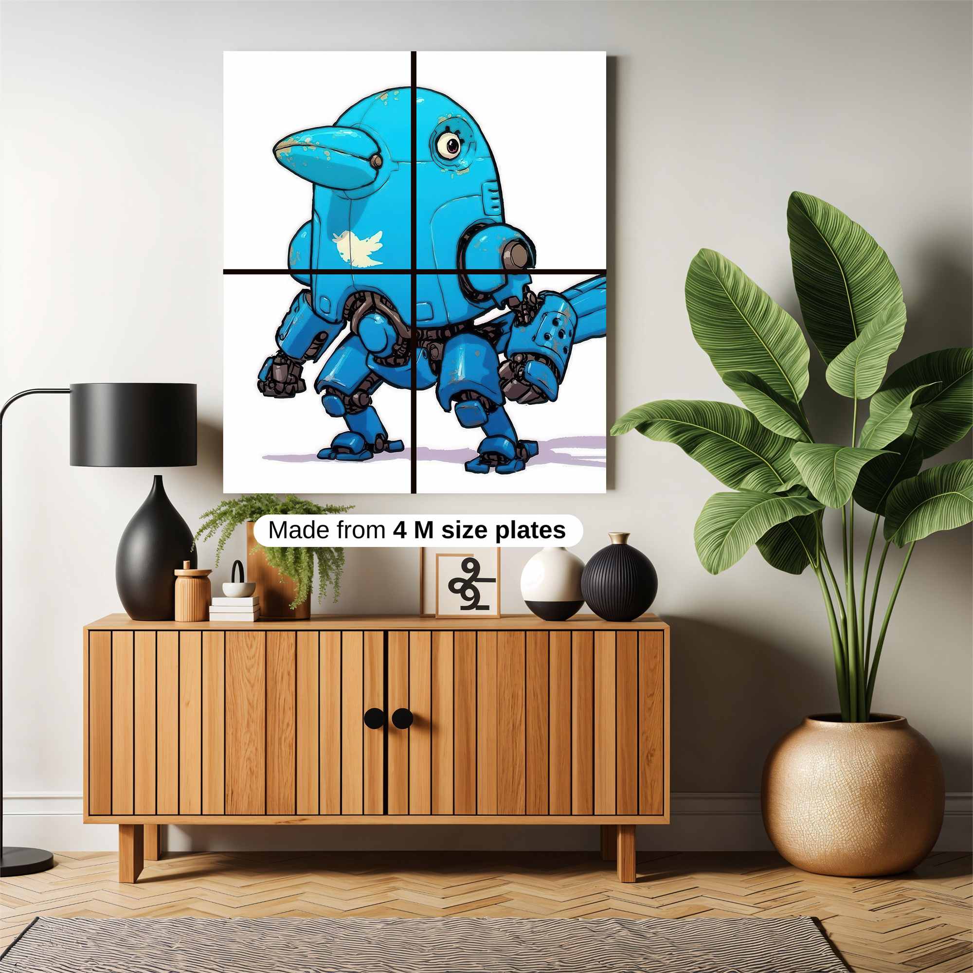 Avian Automaton Safe Wall Magnetic / M