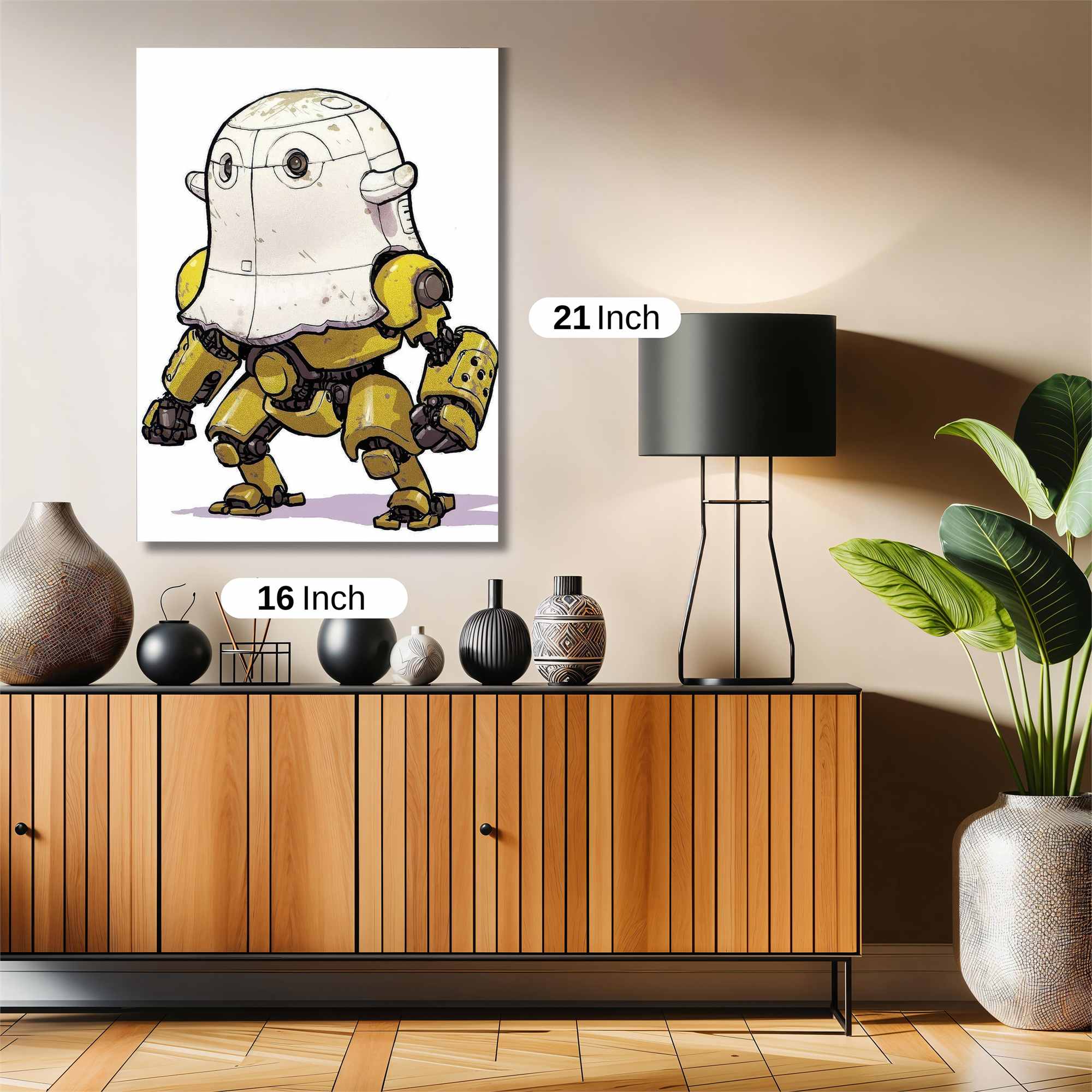 Robot Quirk Safe Wall Magnetic / M