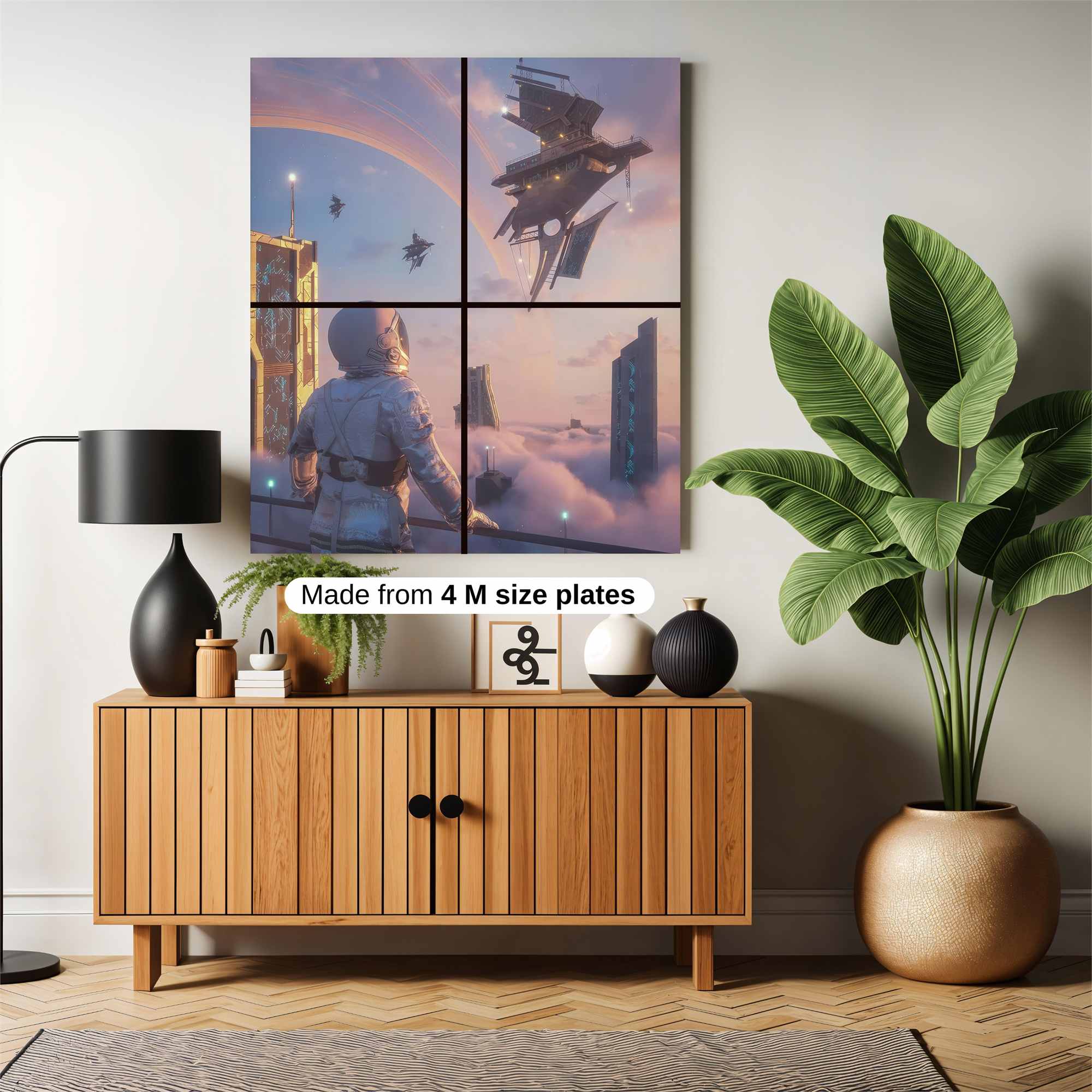 Skyward Wanderlust Safe Wall Magnetic / M