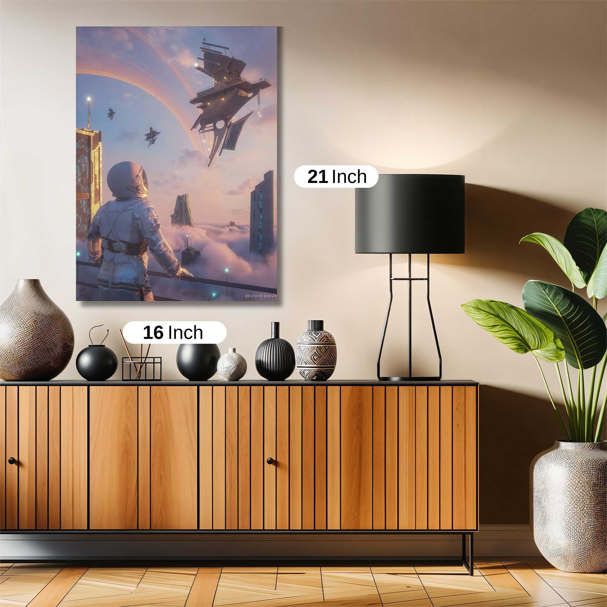 Skyward Wanderlust Safe Wall Magnetic / M