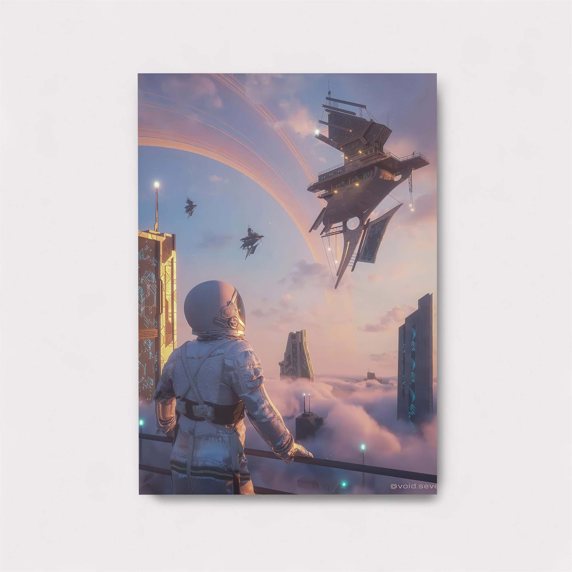 Skyward Wanderlust Safe Wall Magnetic / M