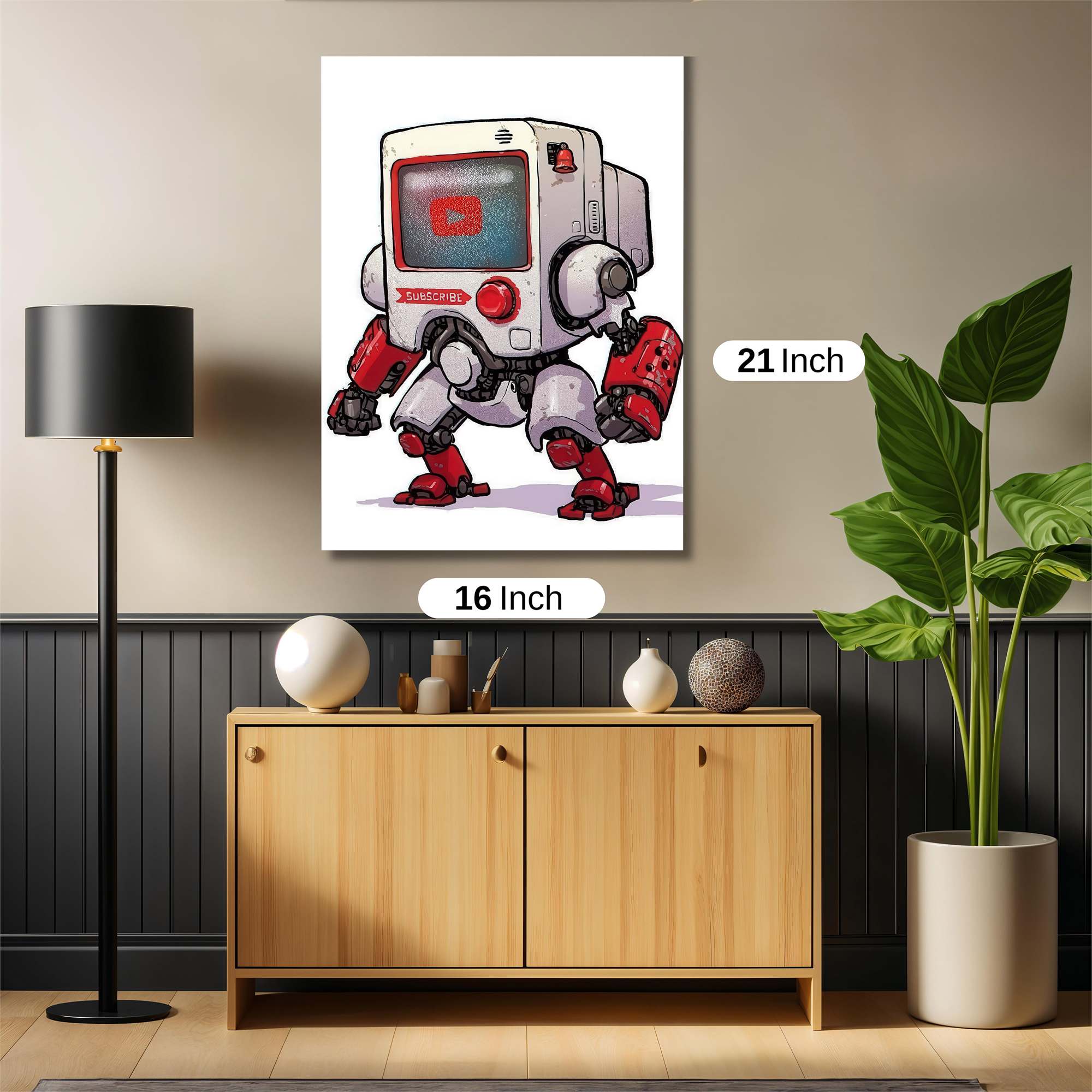 Mandalorian Kaleidoscope Safe Wall Magnetic / M