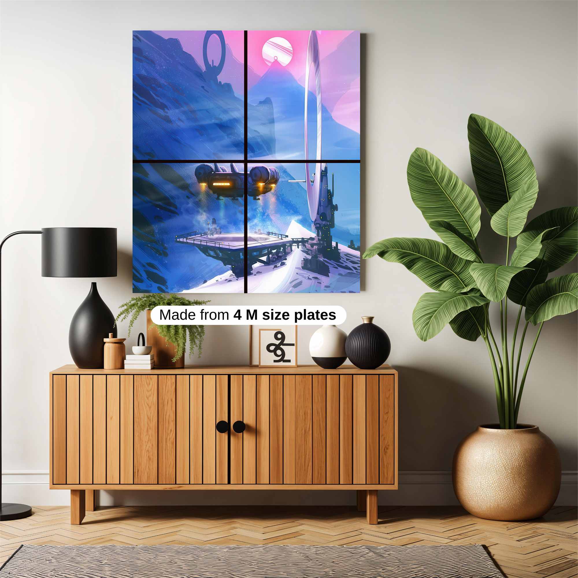 Cosmic Ascension Safe Wall Magnetic / M