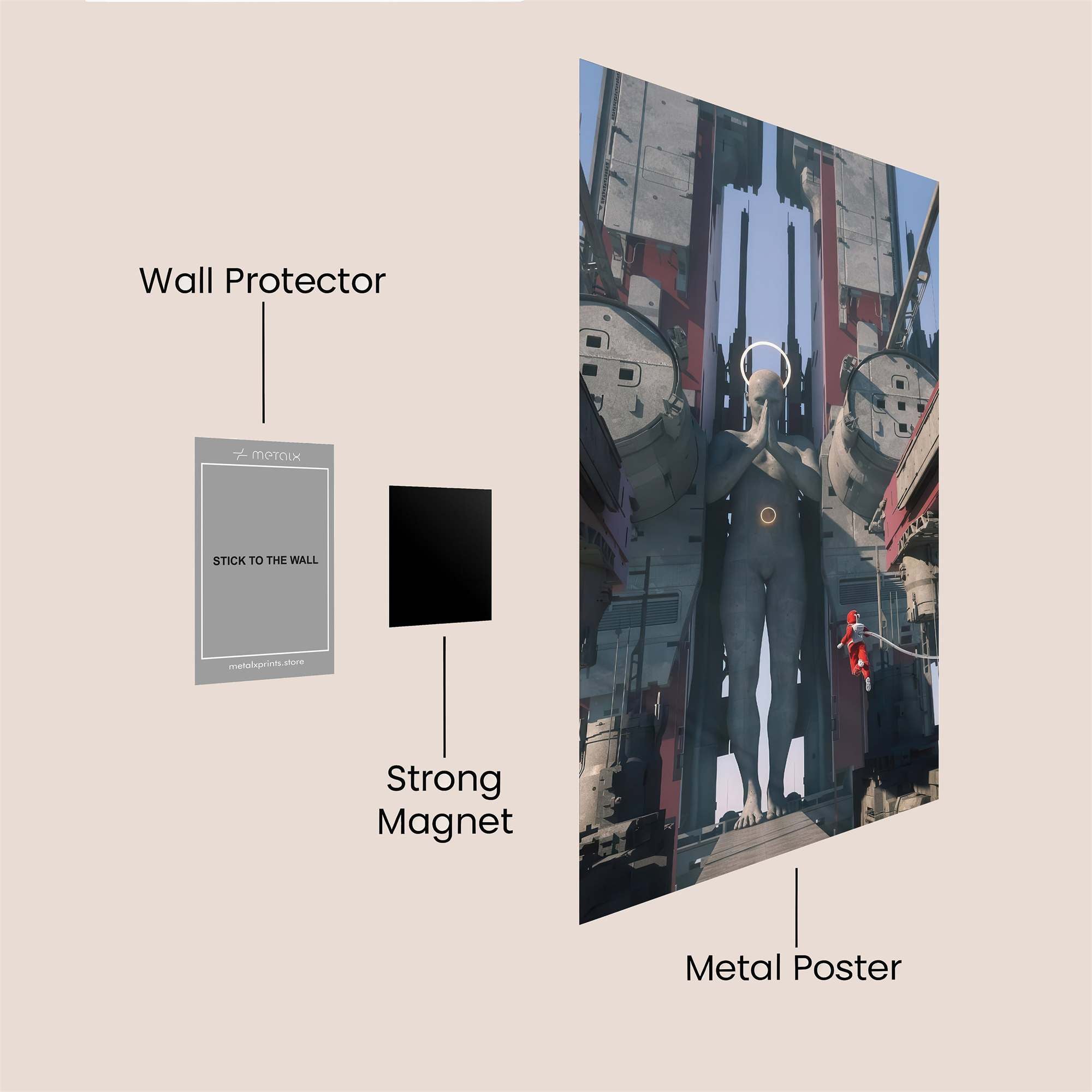 Monolithic Ascension Safe Wall Magnetic / M