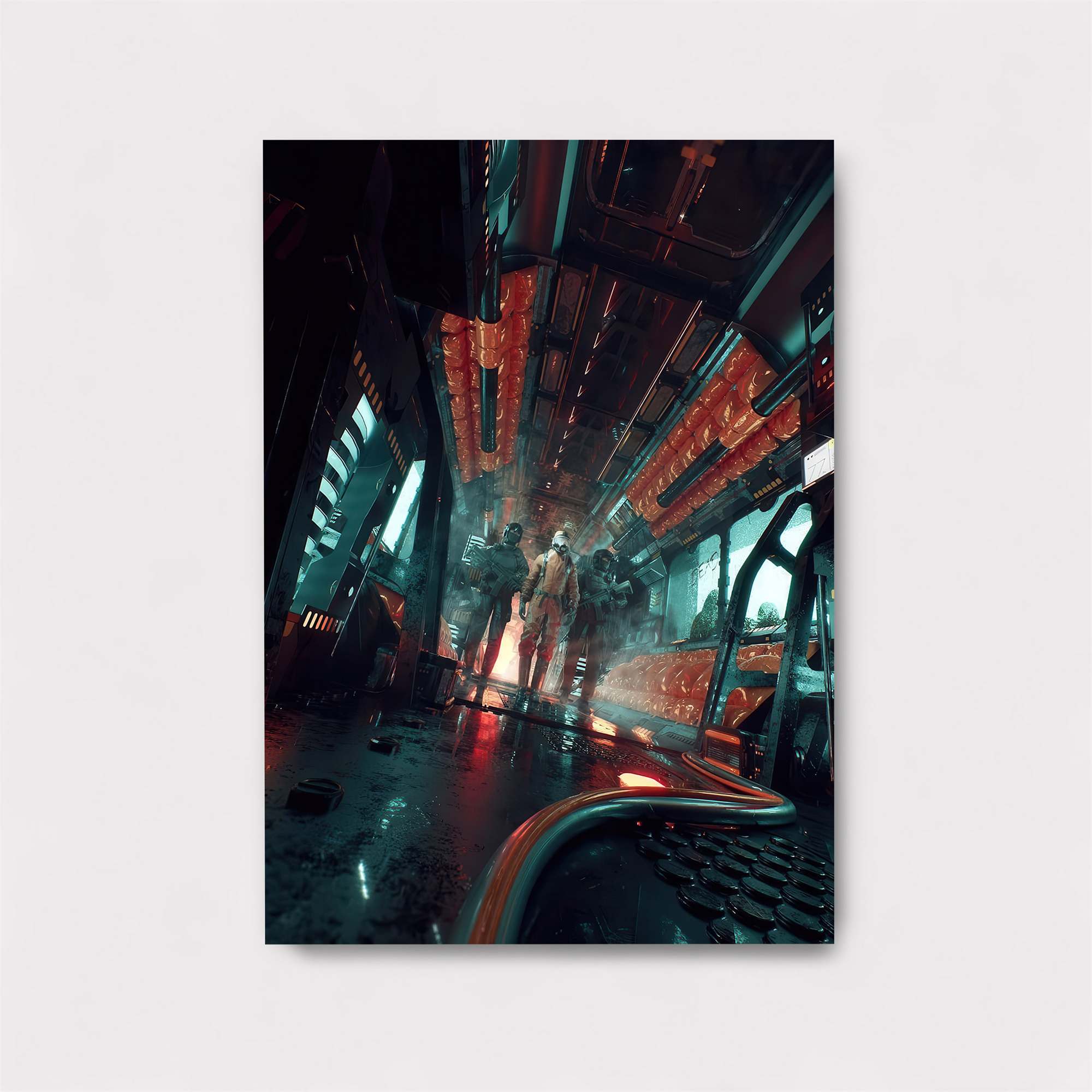 Futuristic Reverie Safe Wall Magnetic / M