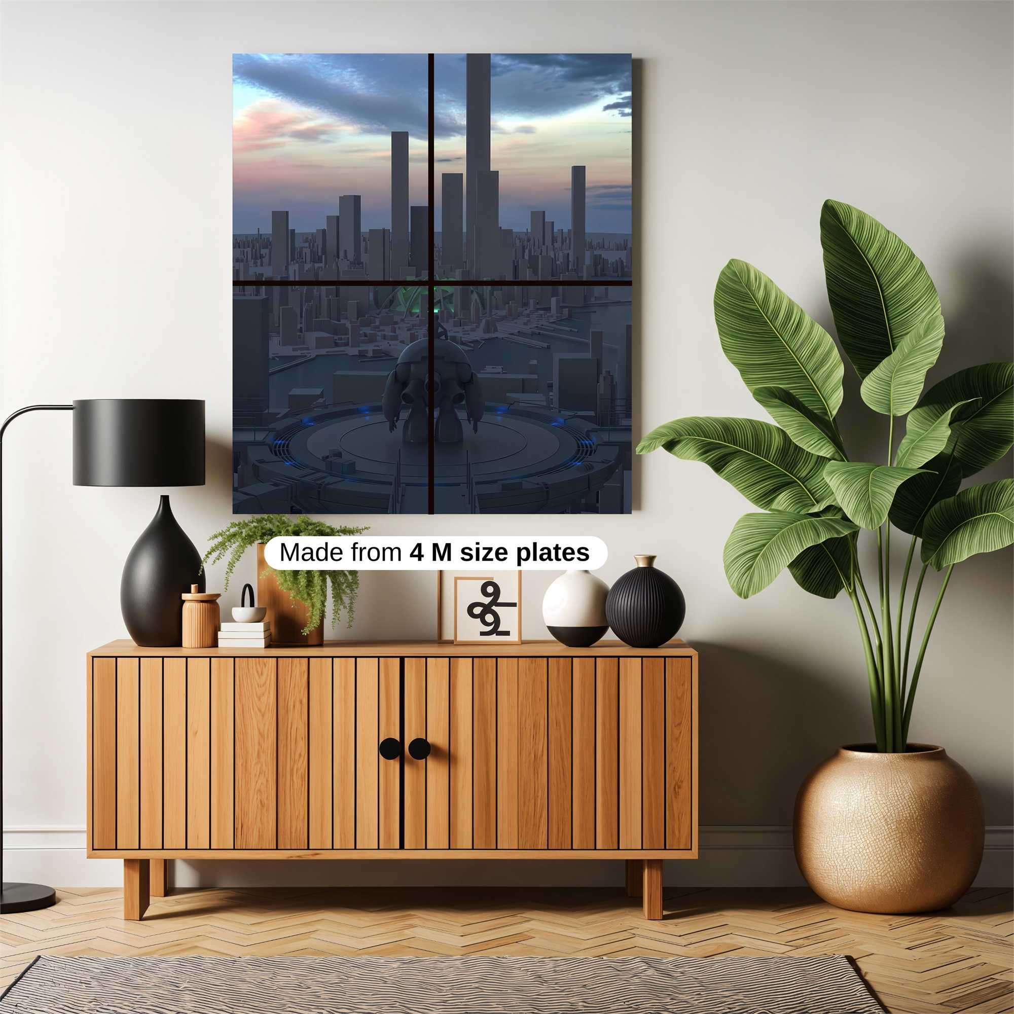 Cyber Realm Safe Wall Magnetic / M