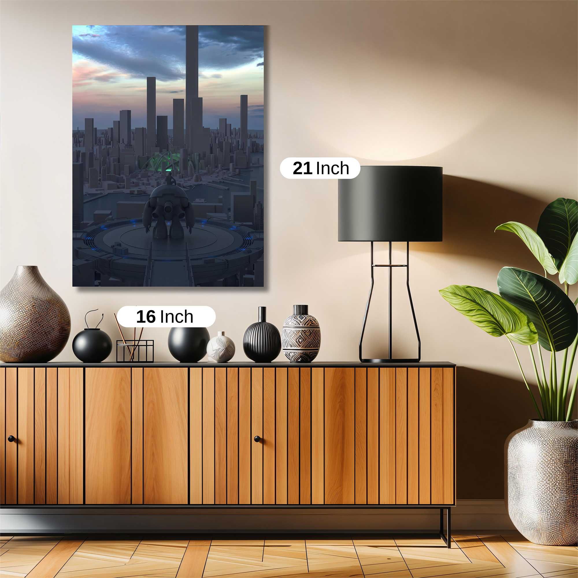 Cyber Realm Safe Wall Magnetic / M