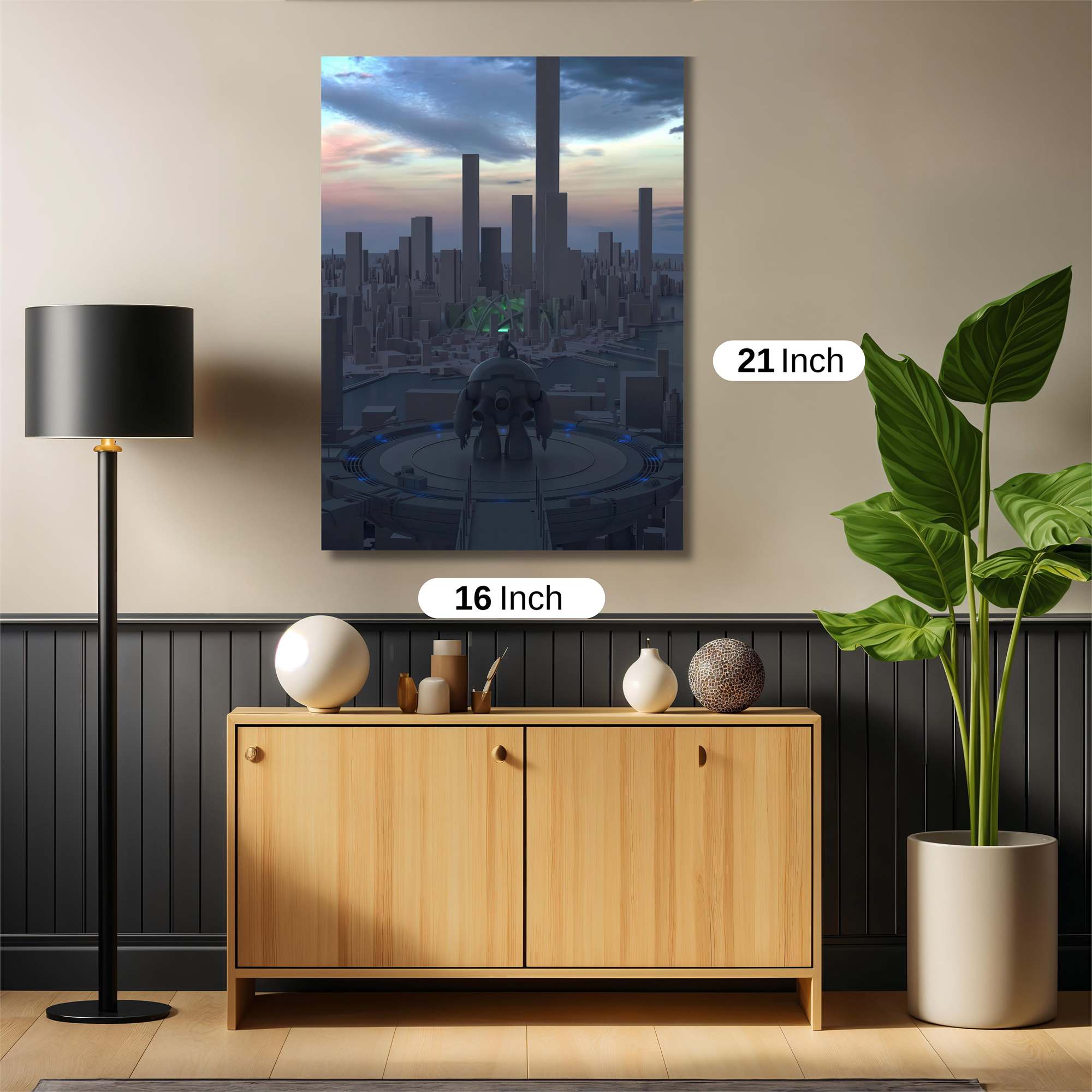 Cyber Realm Safe Wall Magnetic / M