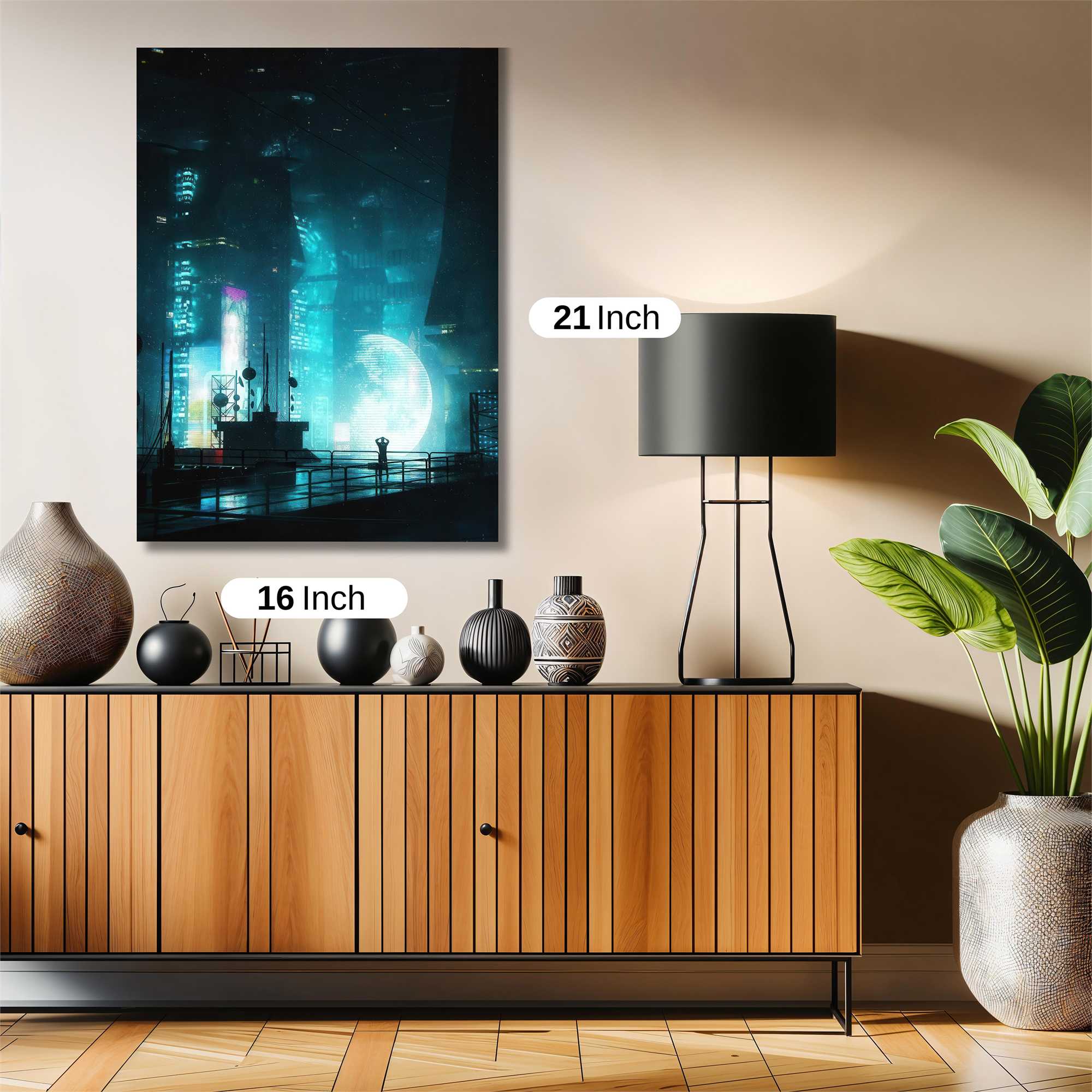 Neon Reverie Safe Wall Magnetic / M