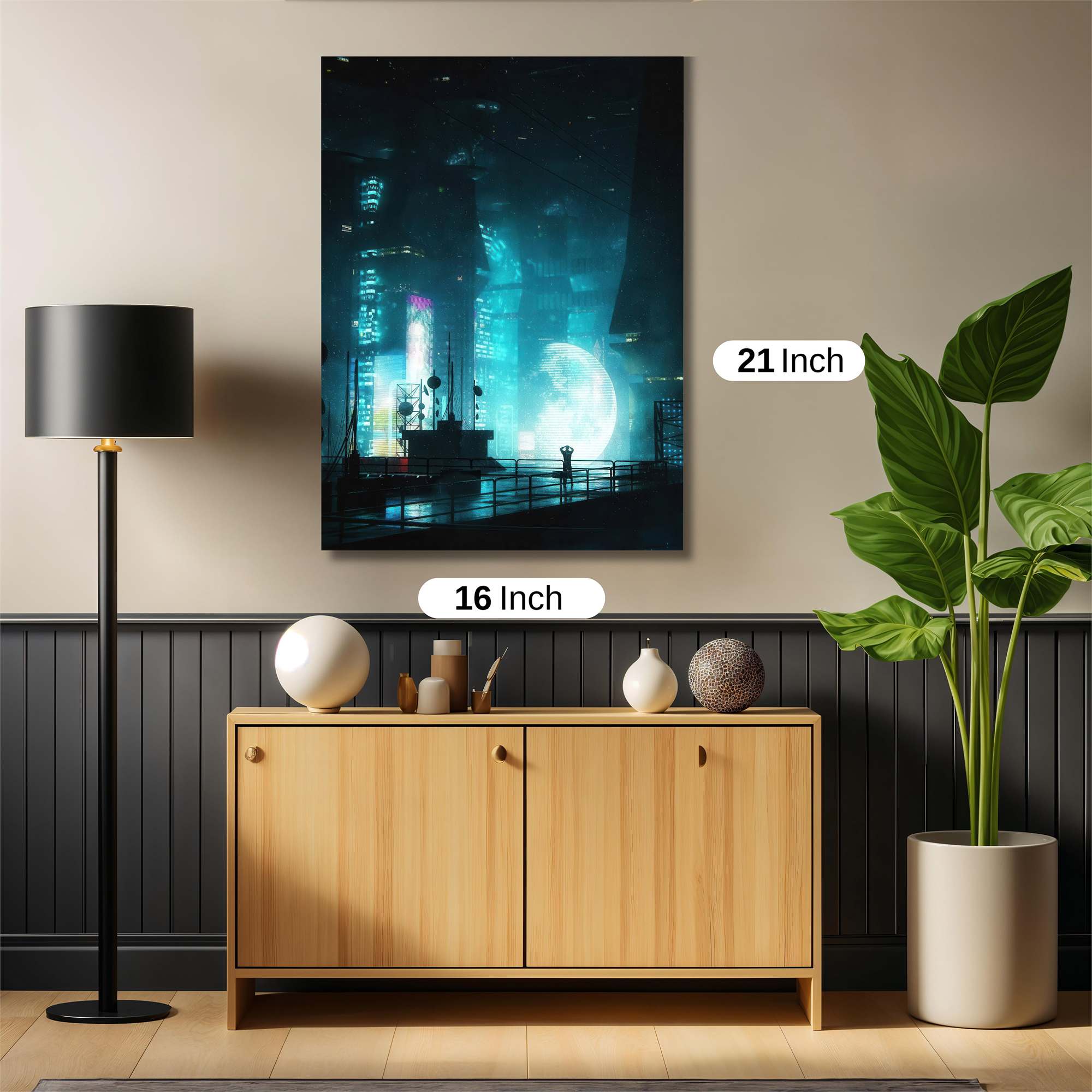 Neon Reverie Safe Wall Magnetic / M