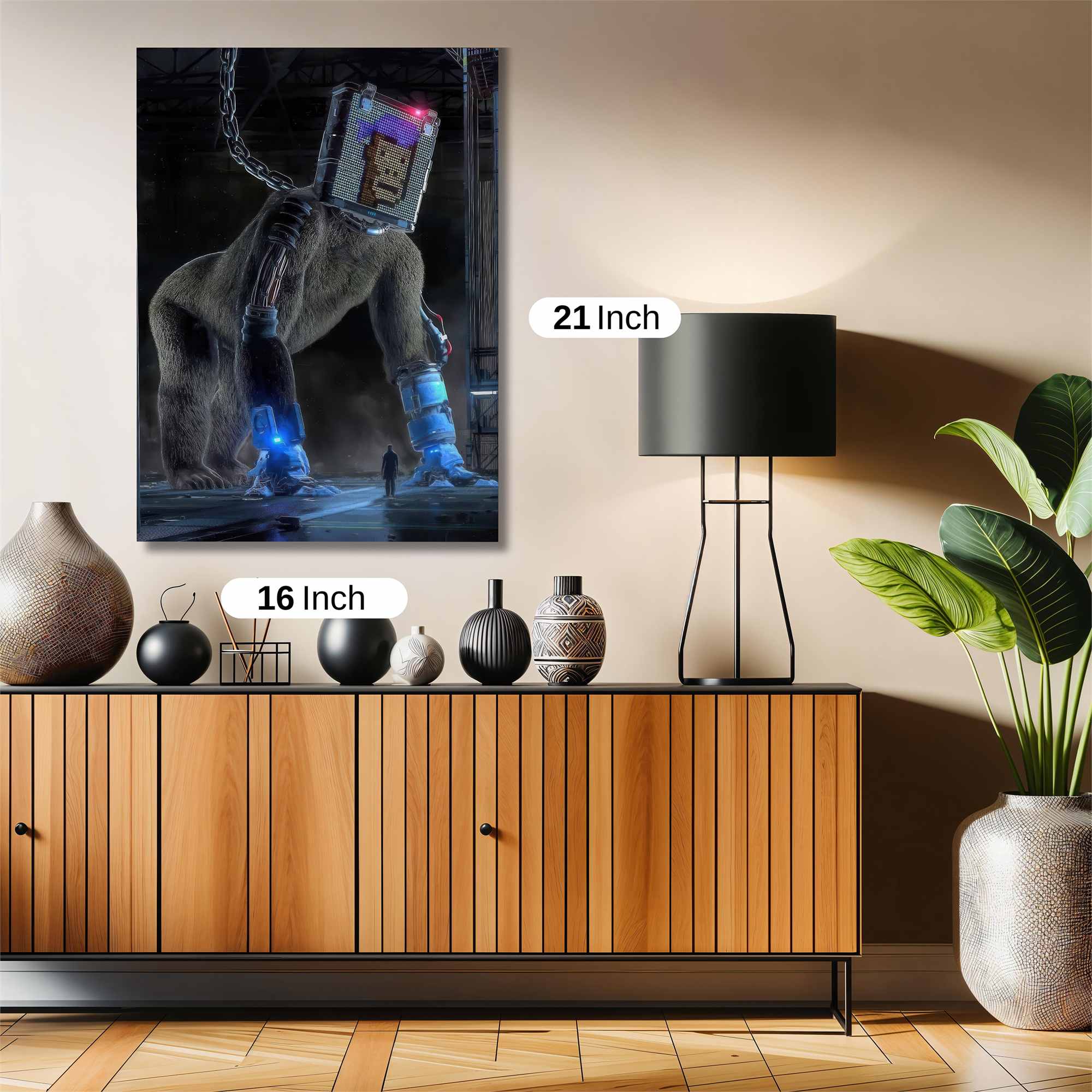 Cyber Ape Safe Wall Magnetic / M