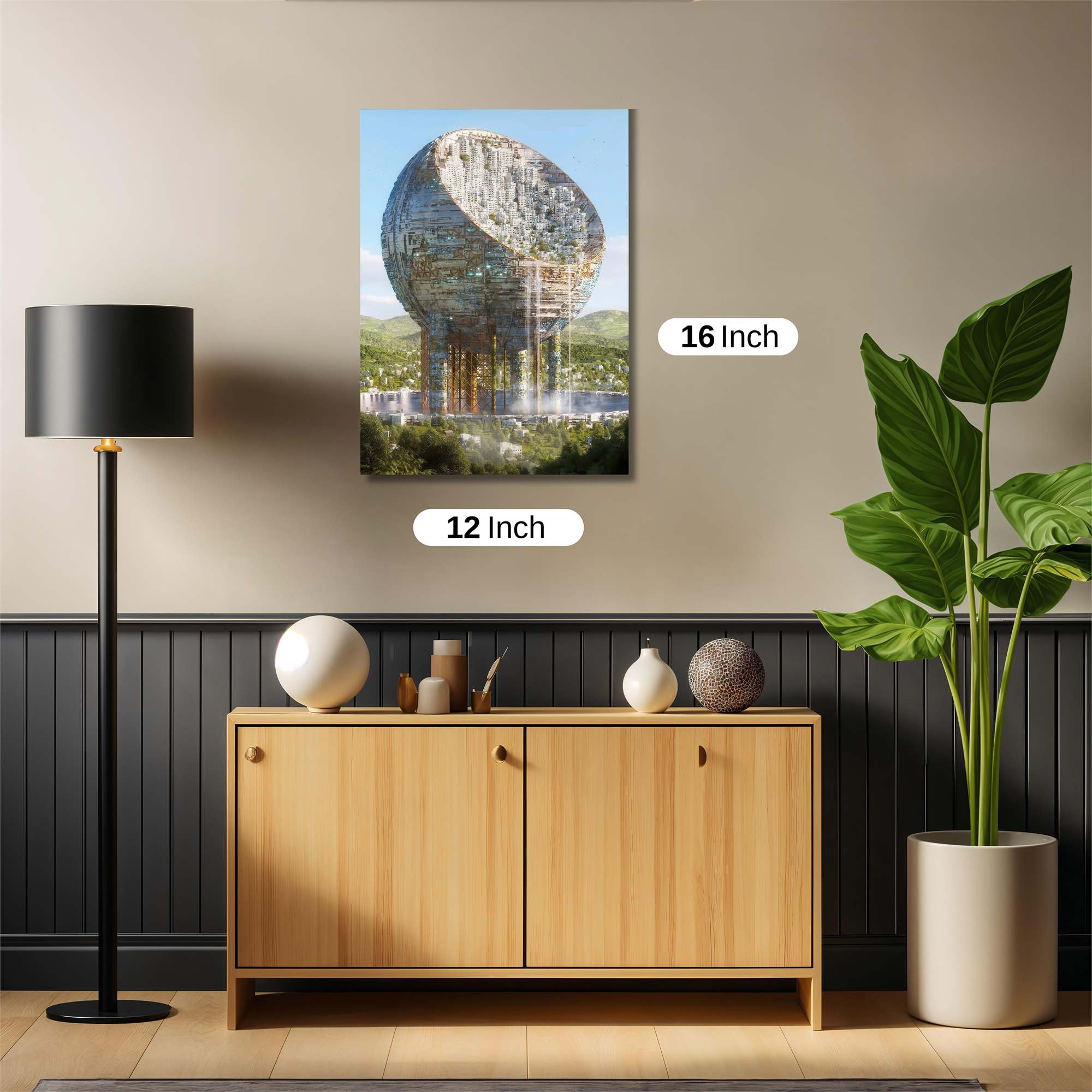 Orbital Haven Safe Wall Magnetic / M