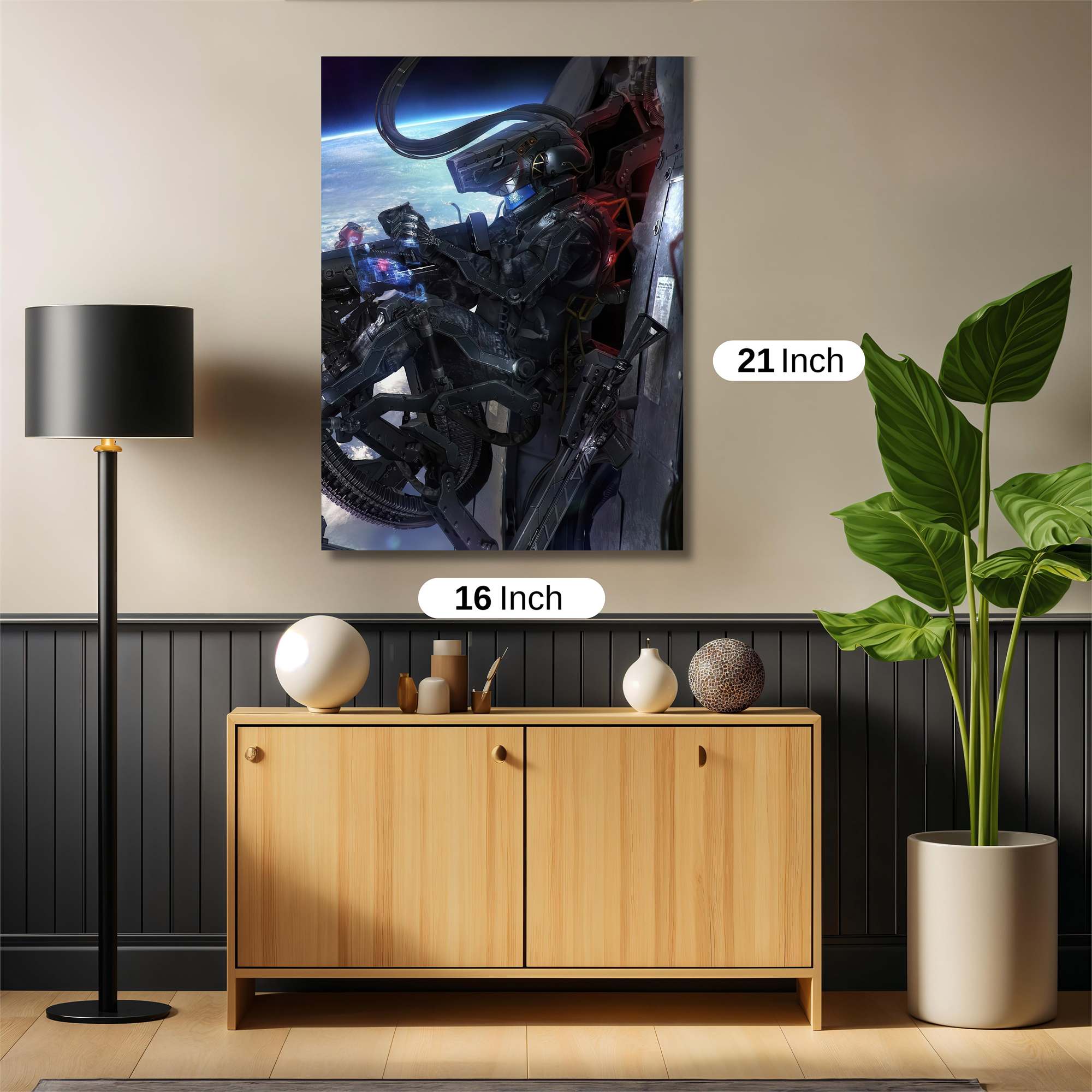 Cosmic Sentinel Safe Wall Magnetic / M