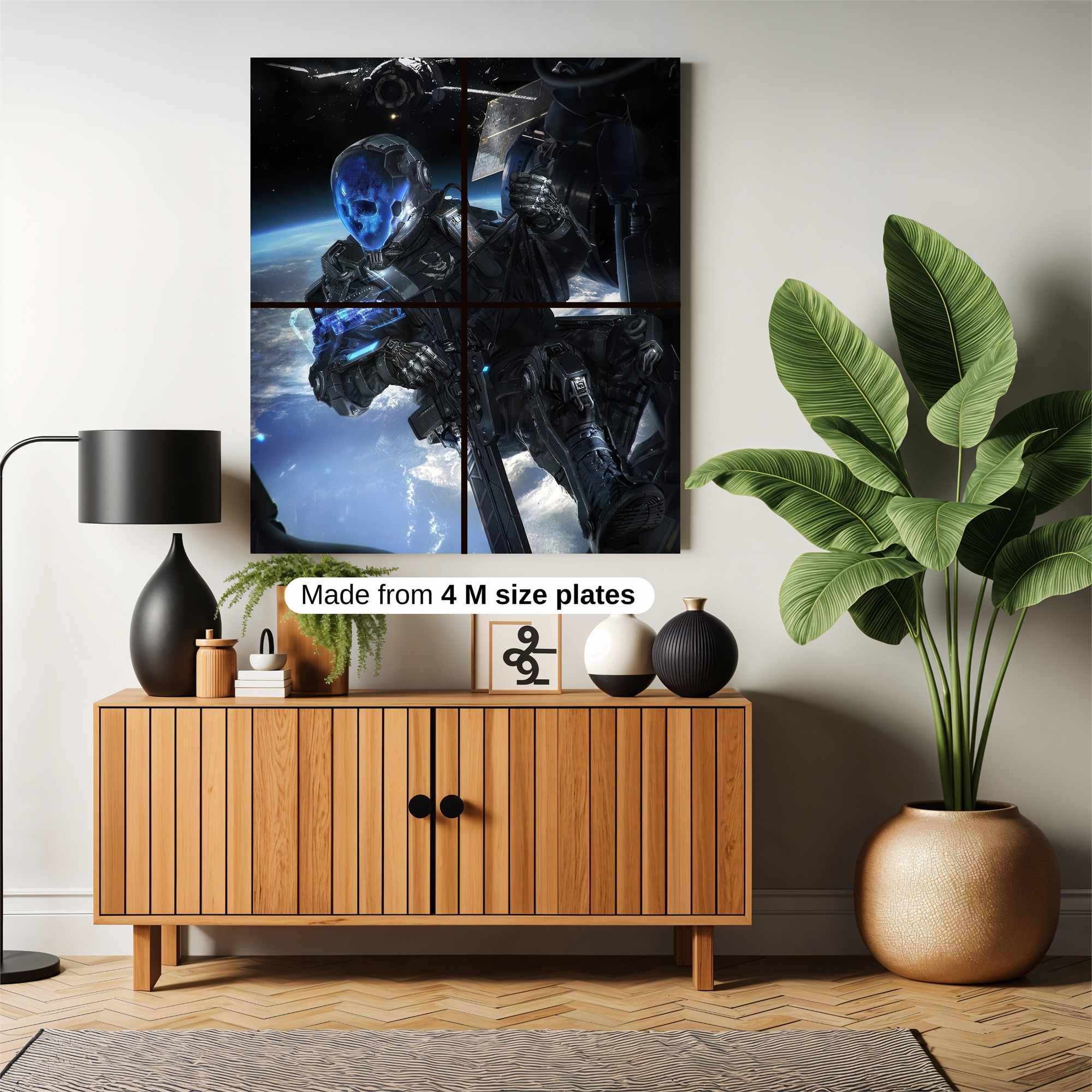 Galactic Vigilance Safe Wall Magnetic / M