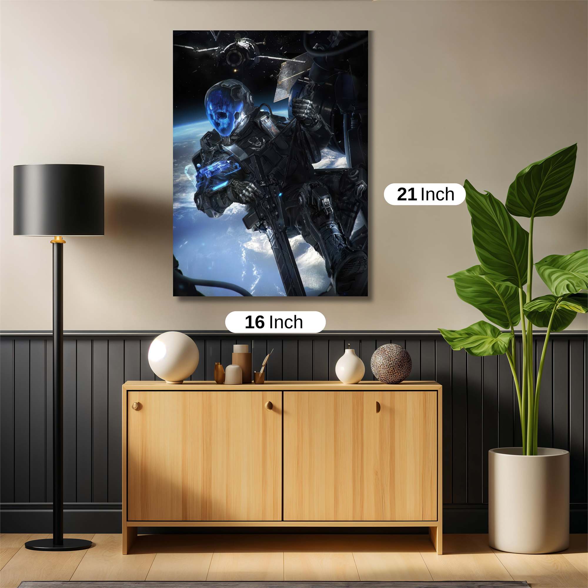 Galactic Vigilance Safe Wall Magnetic / M