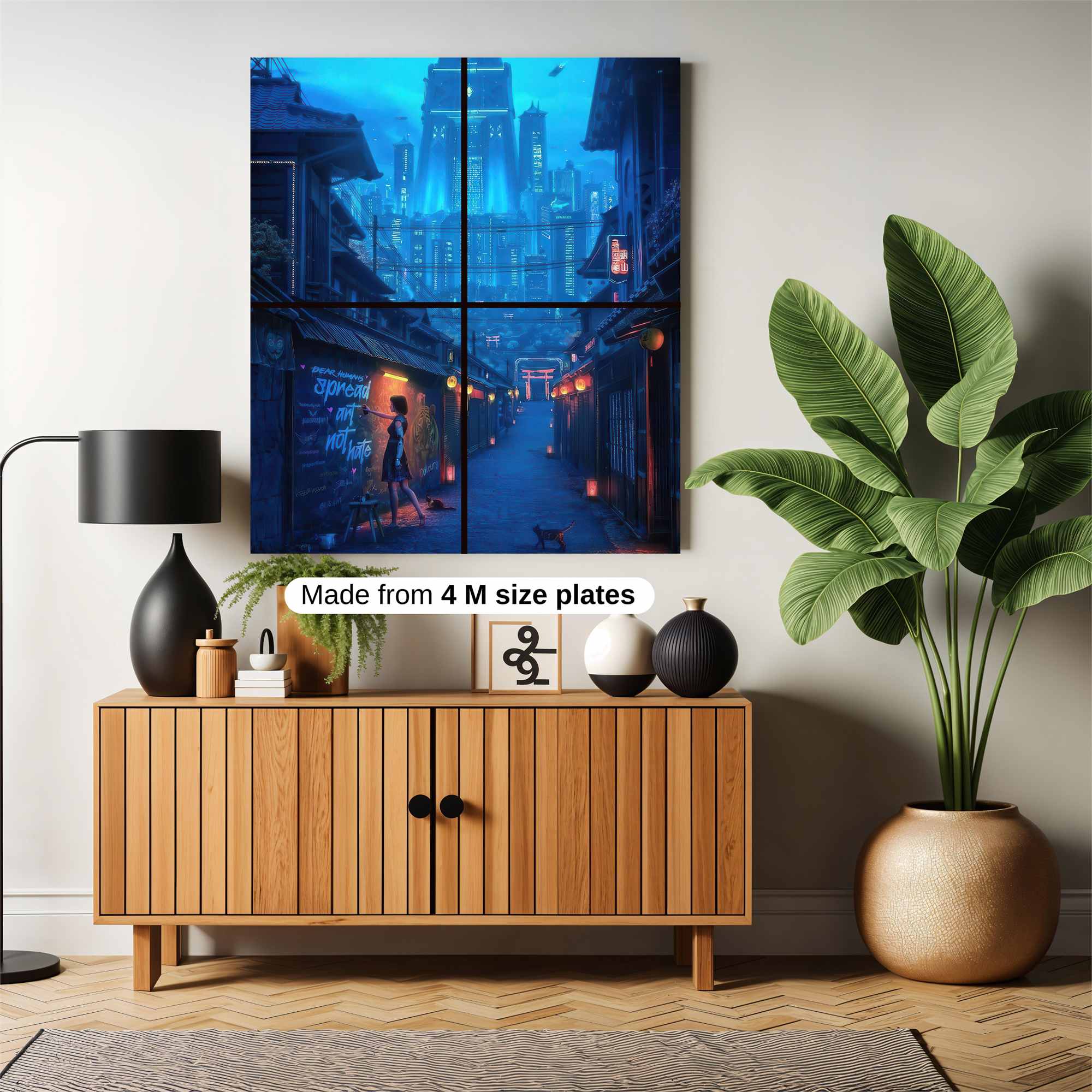 Neon Dreams Safe Wall Magnetic / M