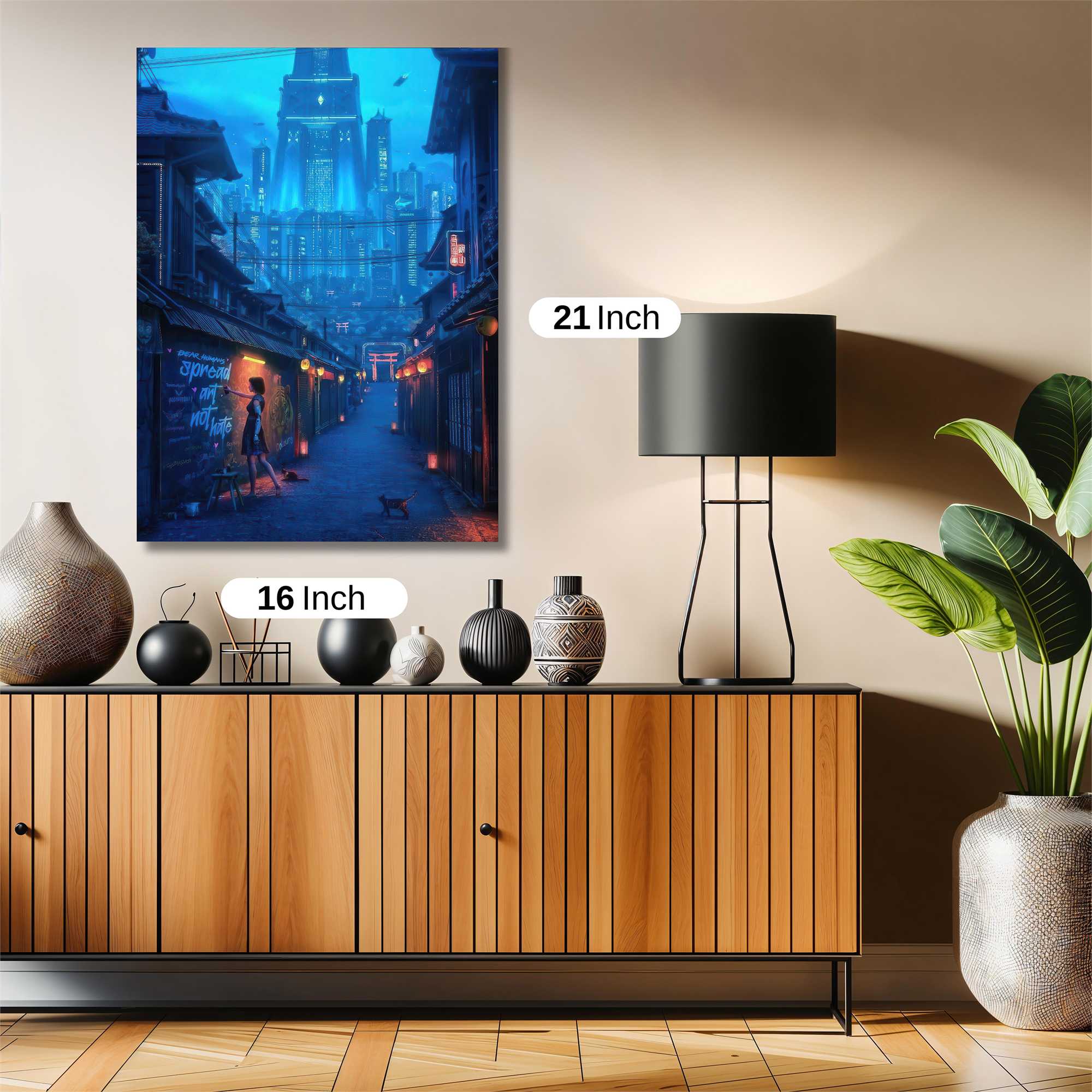 Neon Dreams Safe Wall Magnetic / M