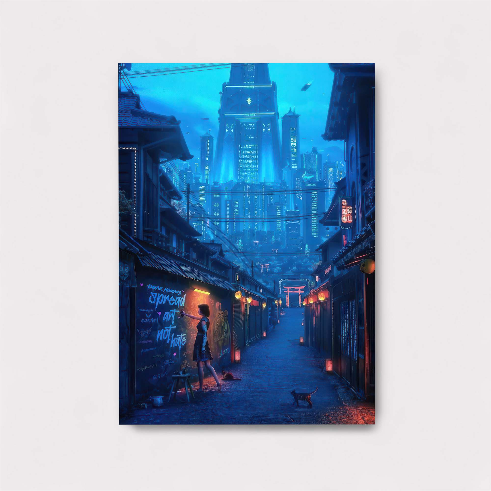 Neon Dreams Safe Wall Magnetic / M