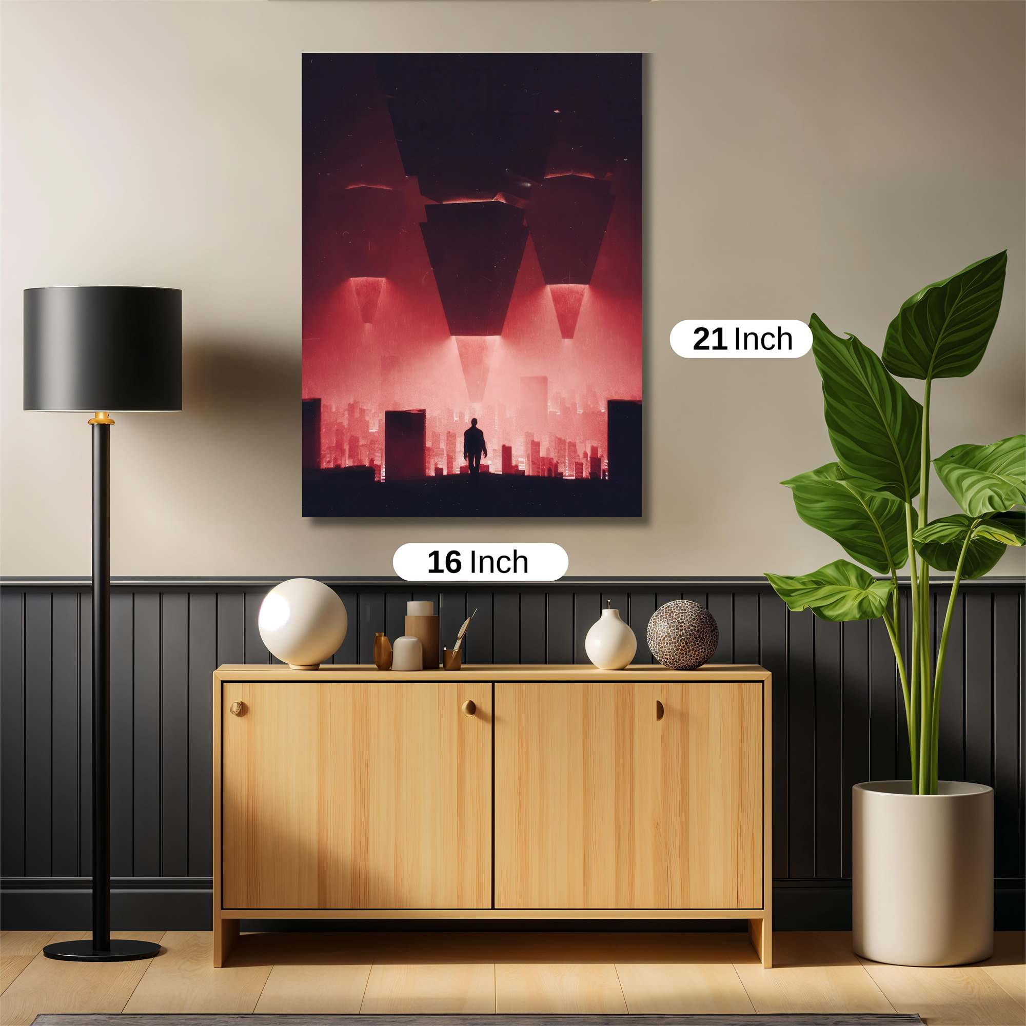 Crimson Descent Safe Wall Magnetic / M