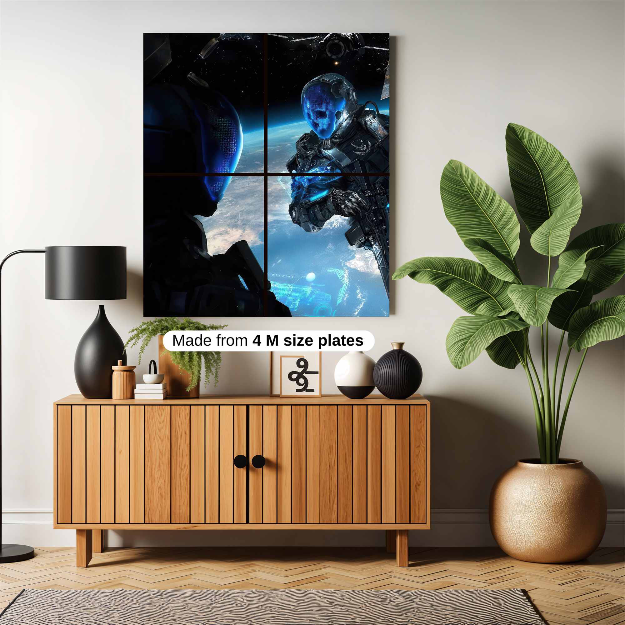 Galactic Confrontation Safe Wall Magnetic / M