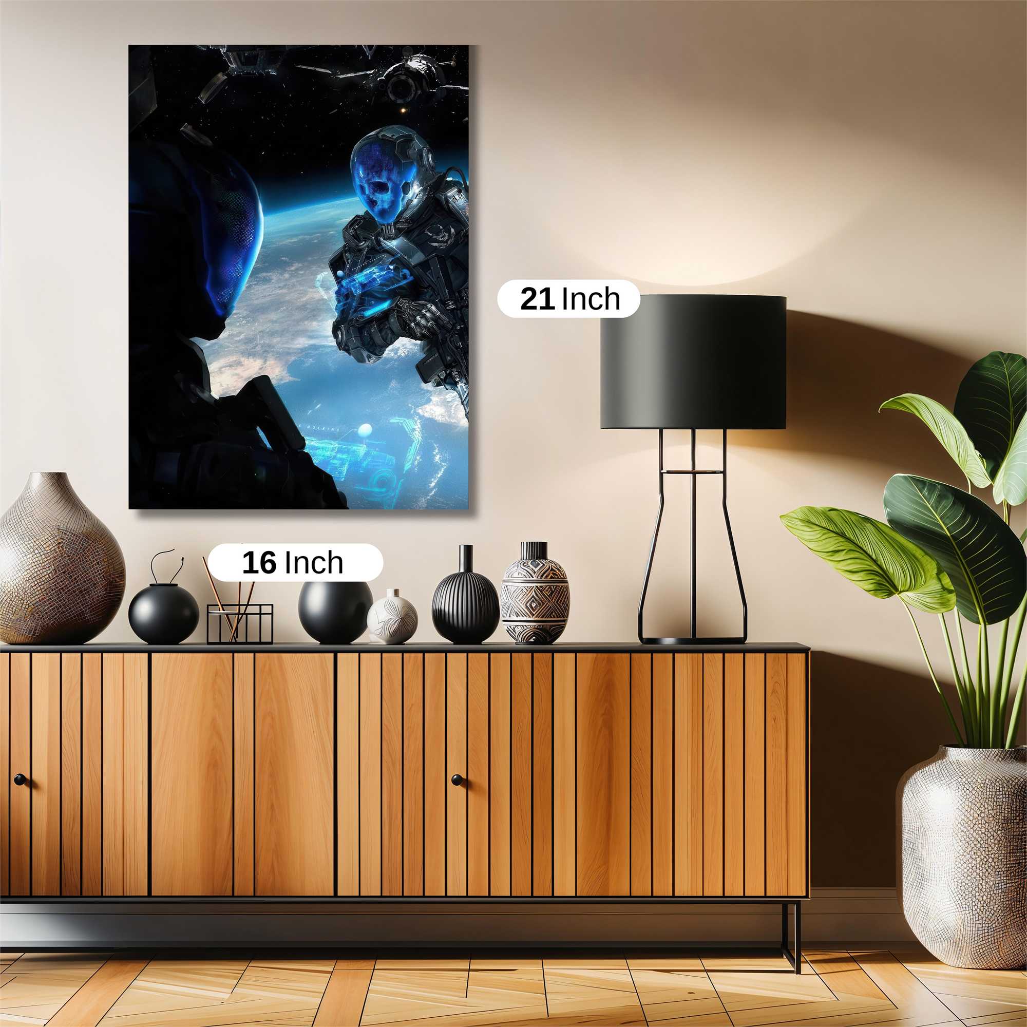 Galactic Confrontation Safe Wall Magnetic / M