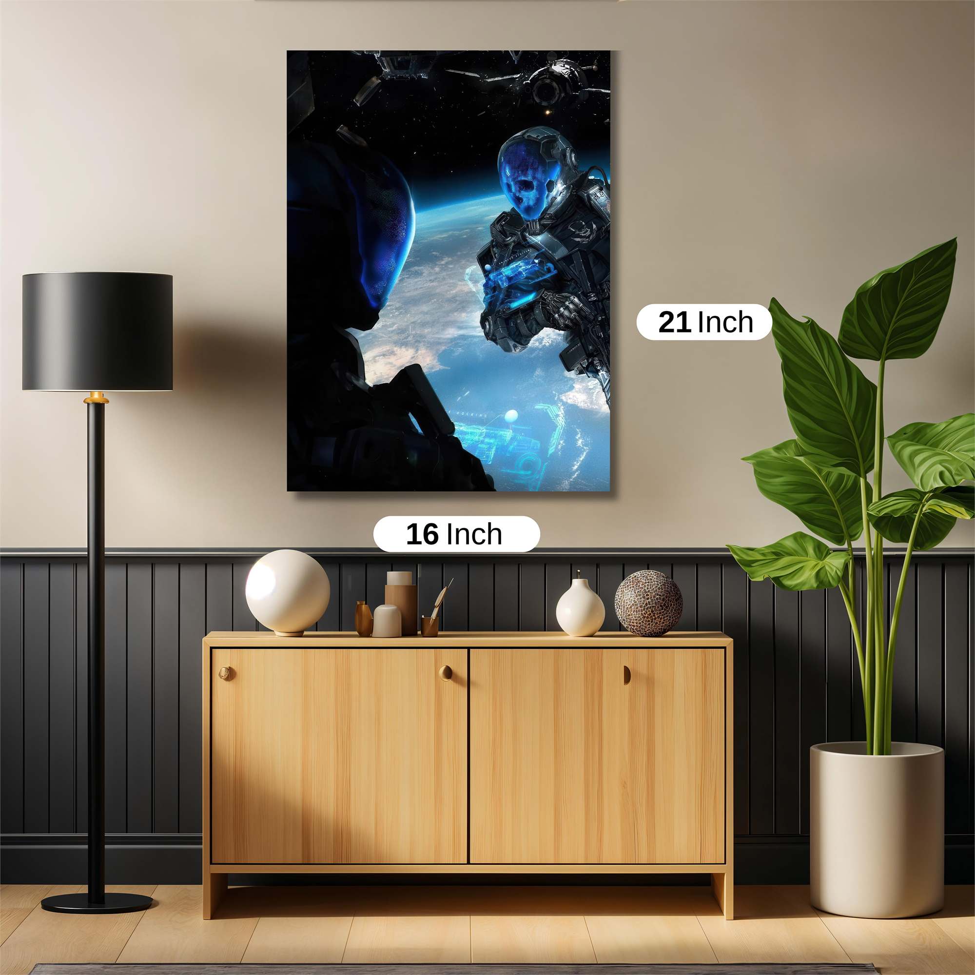 Galactic Confrontation Safe Wall Magnetic / M