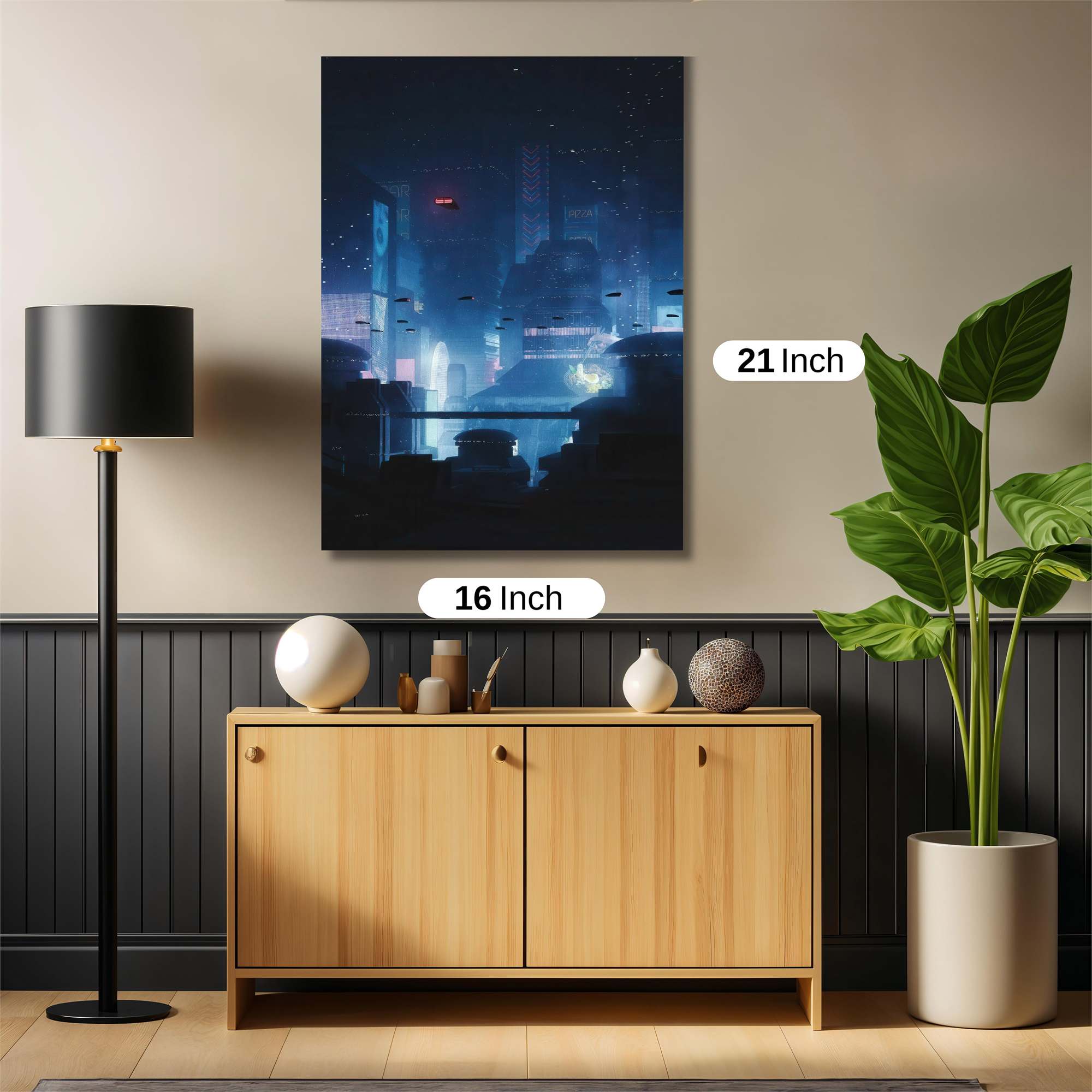 Future Luminescence Safe Wall Magnetic / M