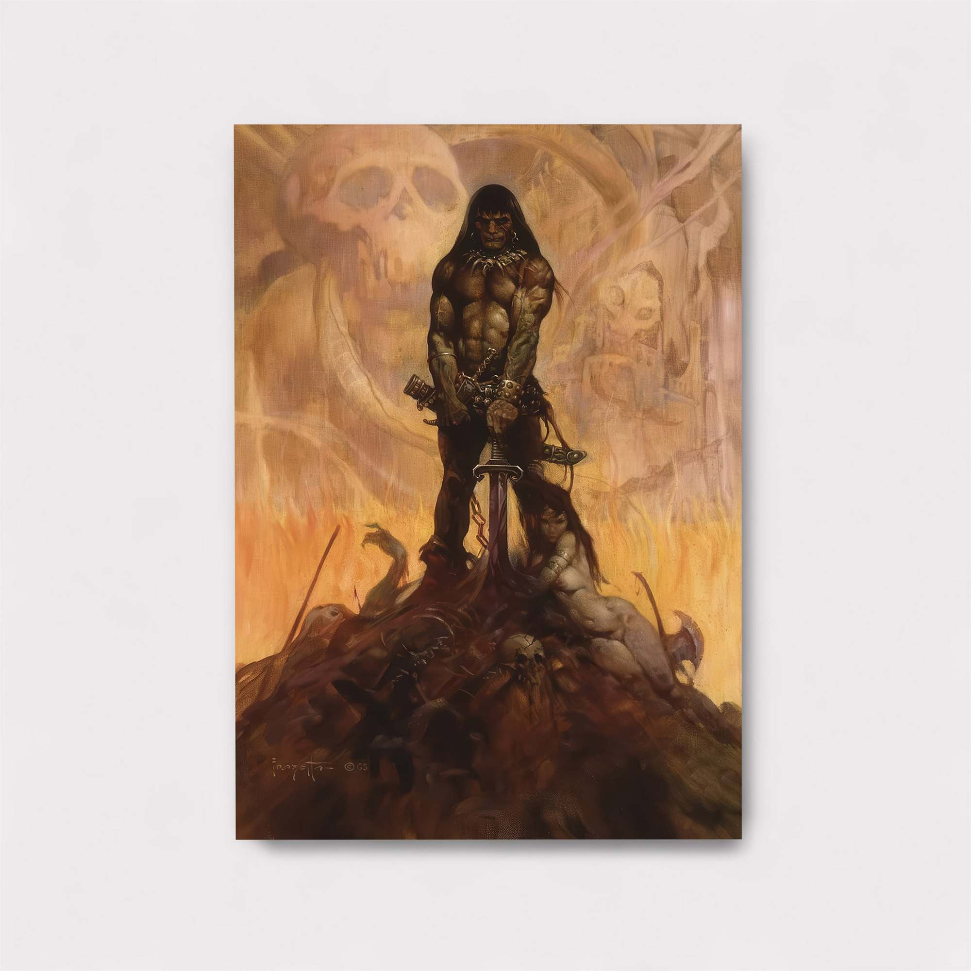 Barbarian Majesty Safe Wall Magnetic / M