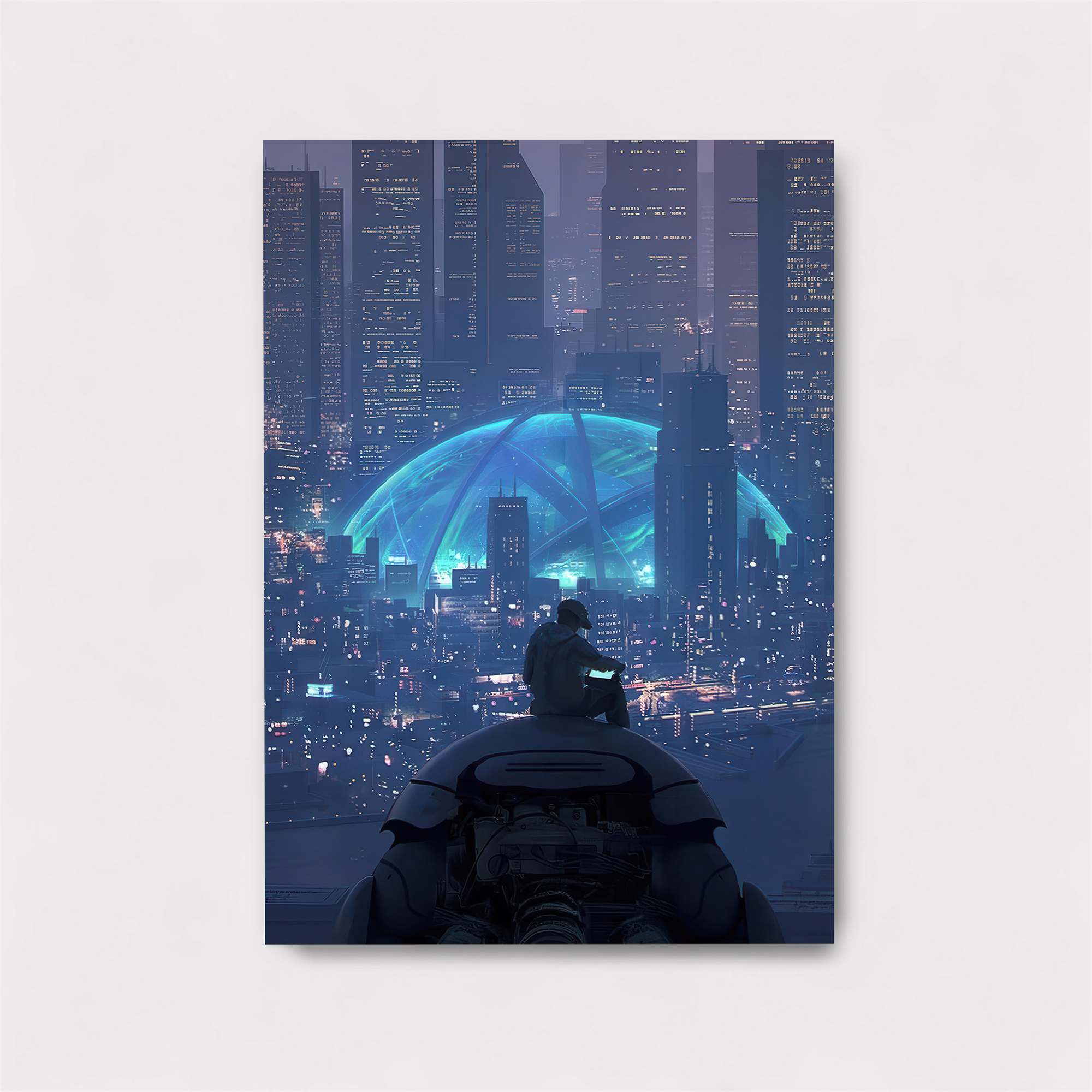 Futuristic Reverie Safe Wall Magnetic / M