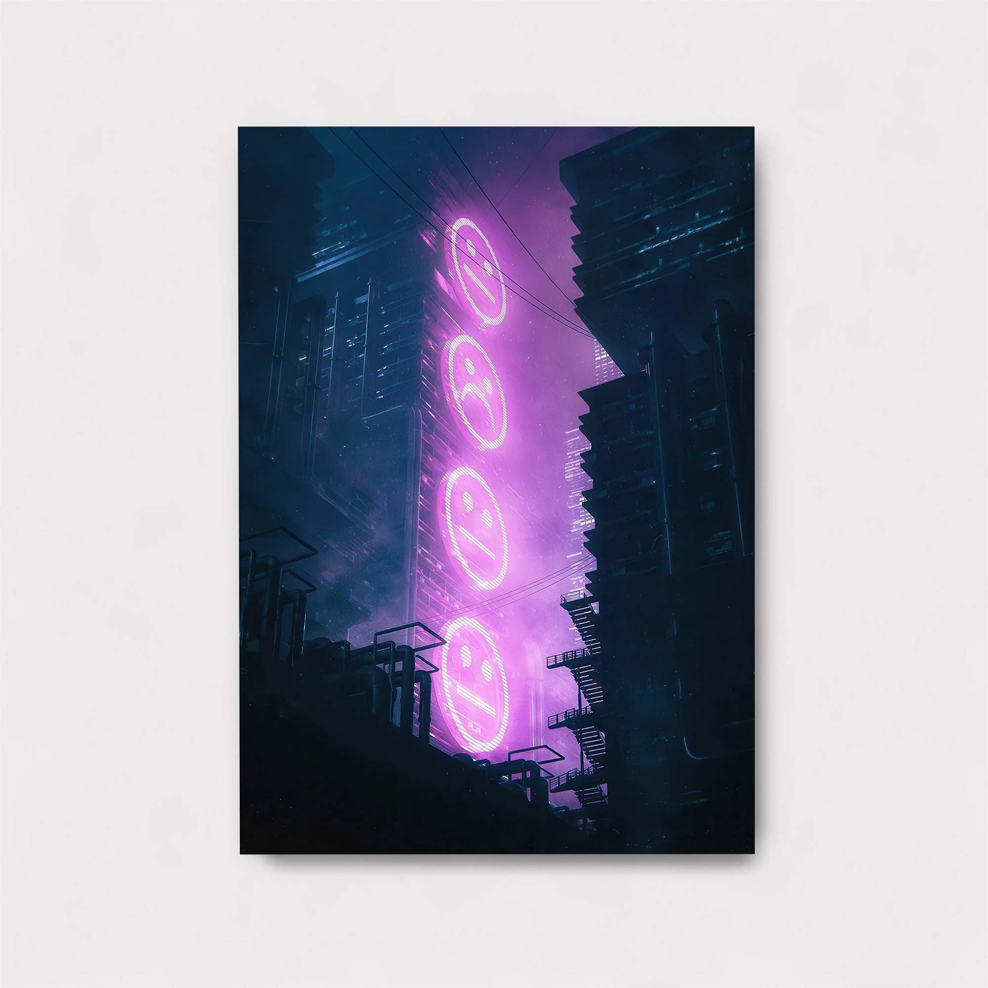 Neon Serenity Safe Wall Magnetic / M