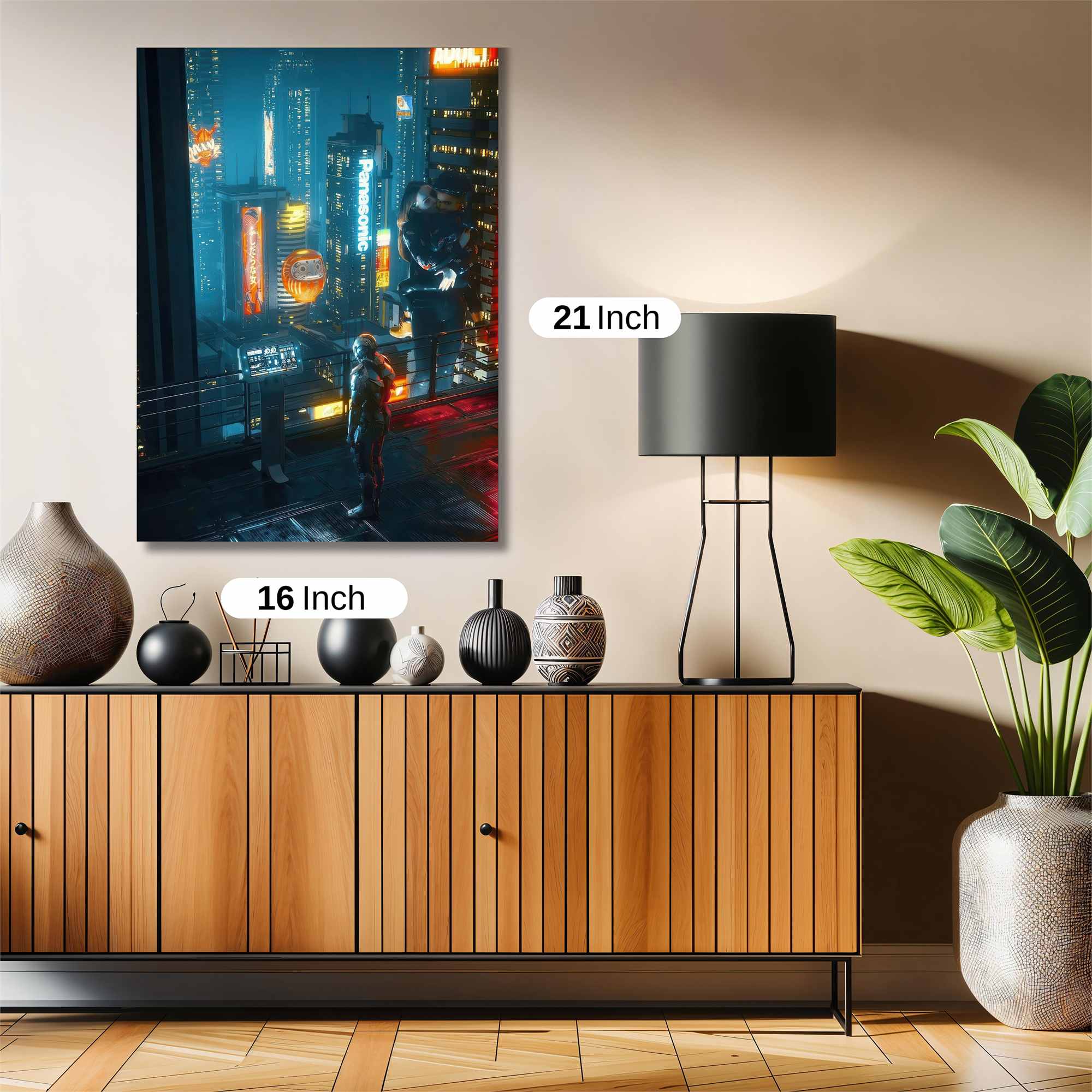 Cybernetic Dreamscape Safe Wall Magnetic / M