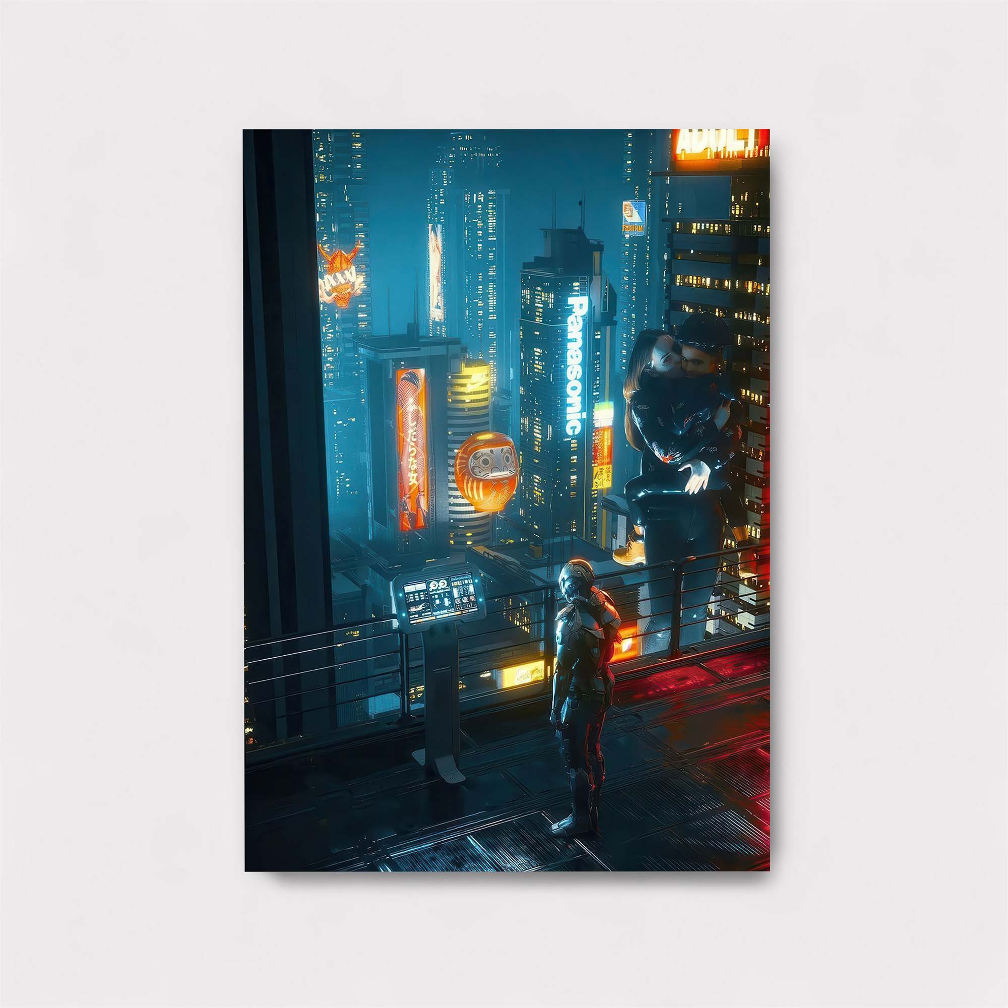 Cybernetic Dreamscape Safe Wall Magnetic / M