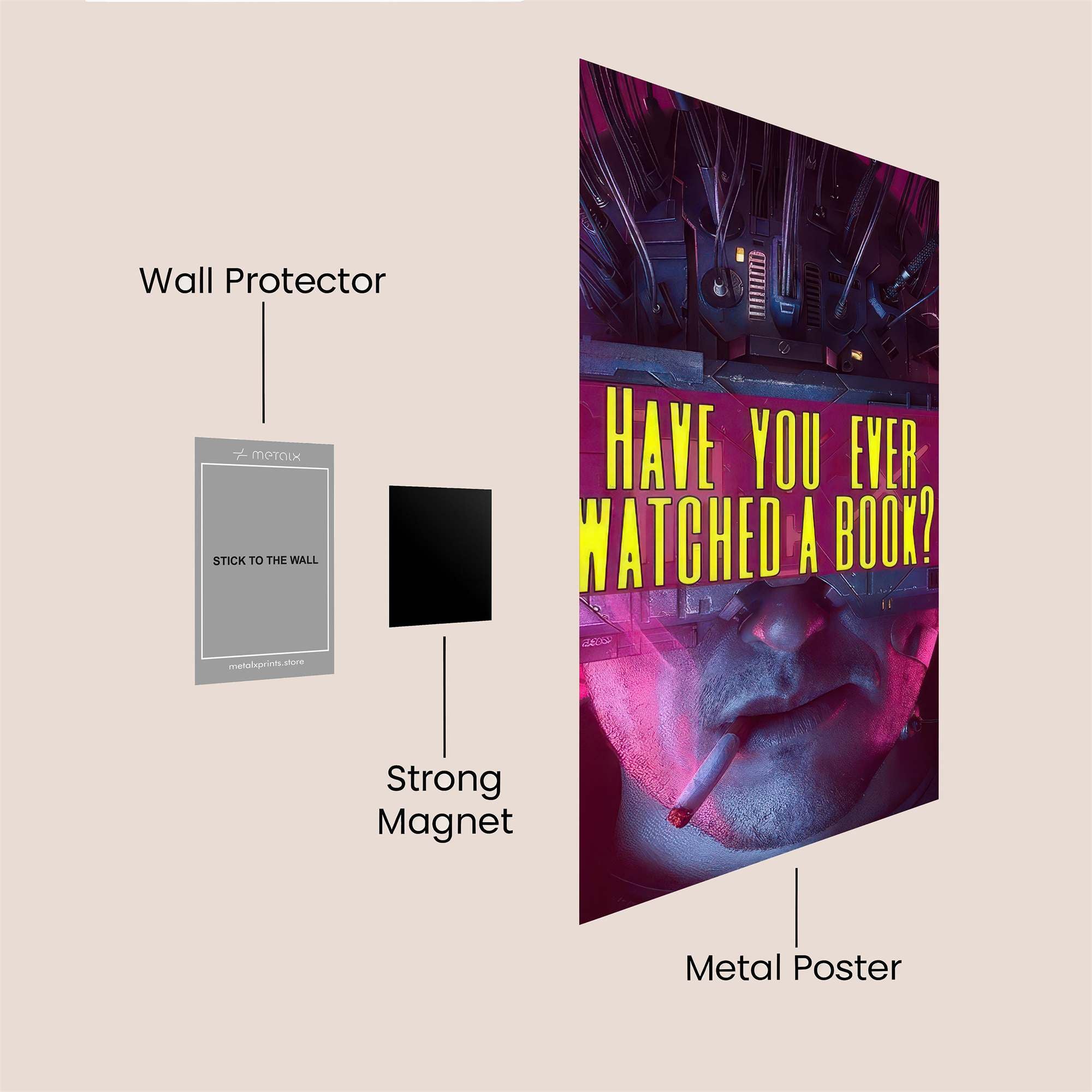 Cyberspace Enigma Safe Wall Magnetic / M
