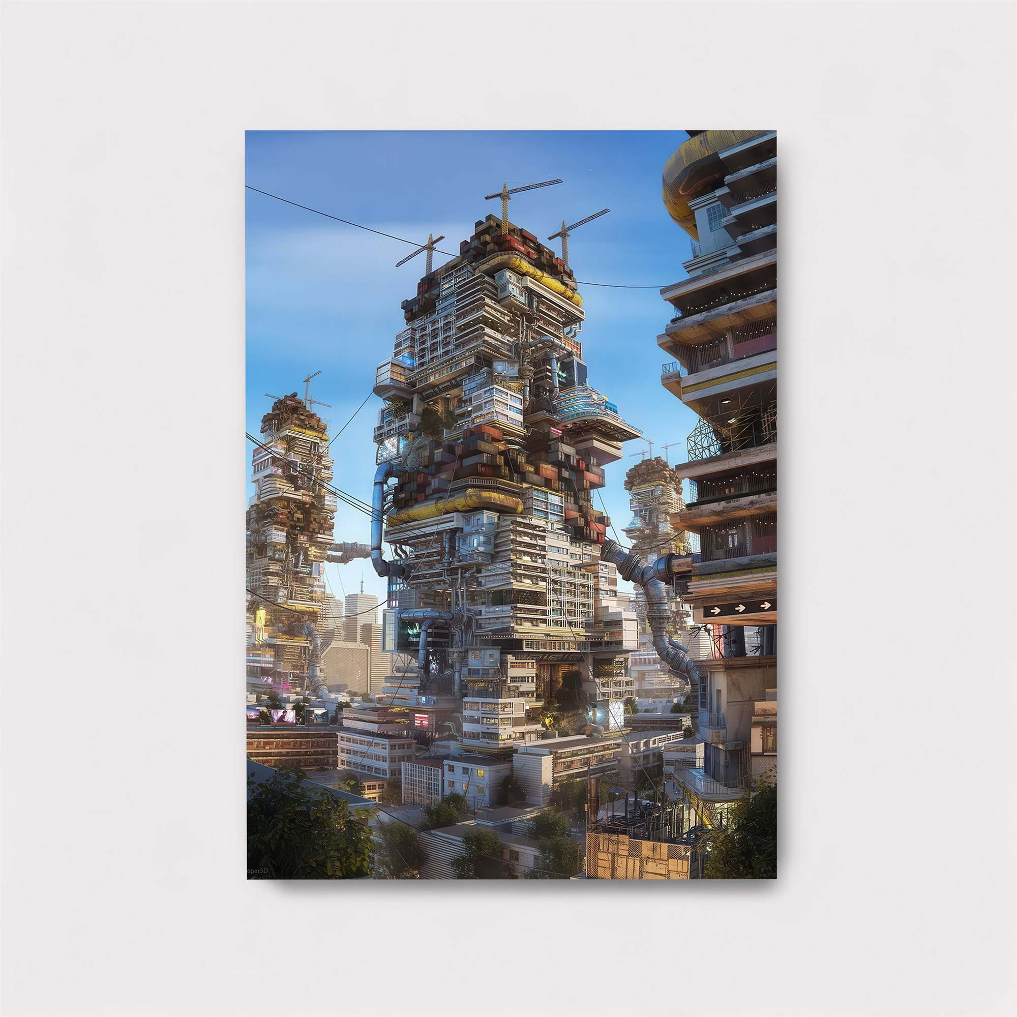 Stacked Futurity Safe Wall Magnetic / M