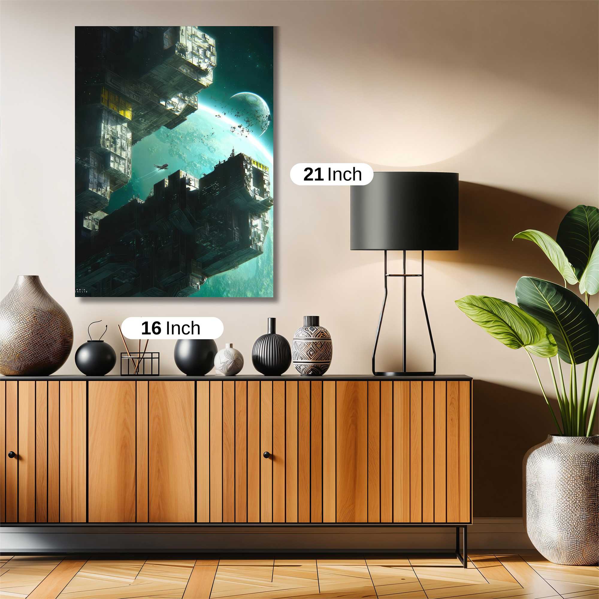 Celestial Fortress Safe Wall Magnetic / M